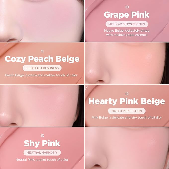 lilybyred LUV BEAM Cheek Balm | Soft Color, Glowy Finish, Creamy Texture | Natural-Looking Flush | Korean Beauty (01 Pure Coral)