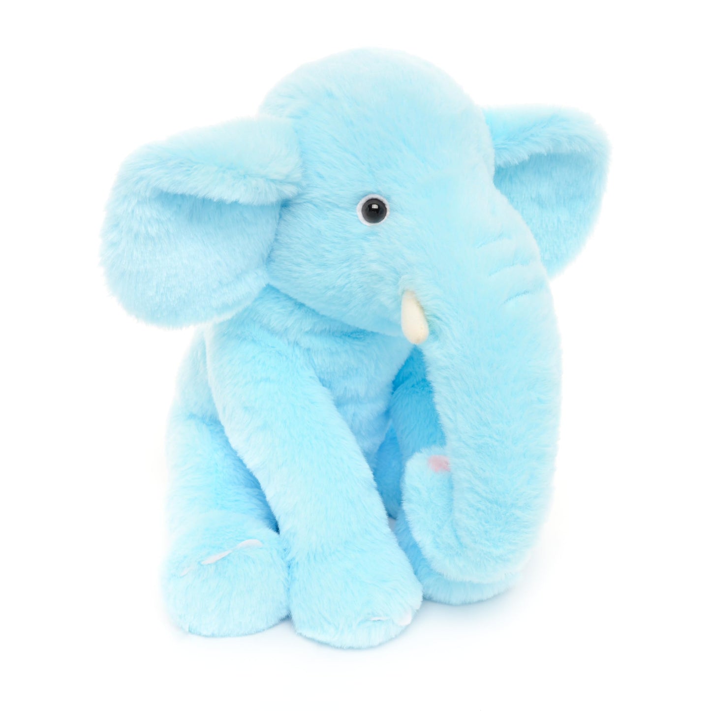 WEIGEDU Elephant Stuffed Animals Gray Pink Blue