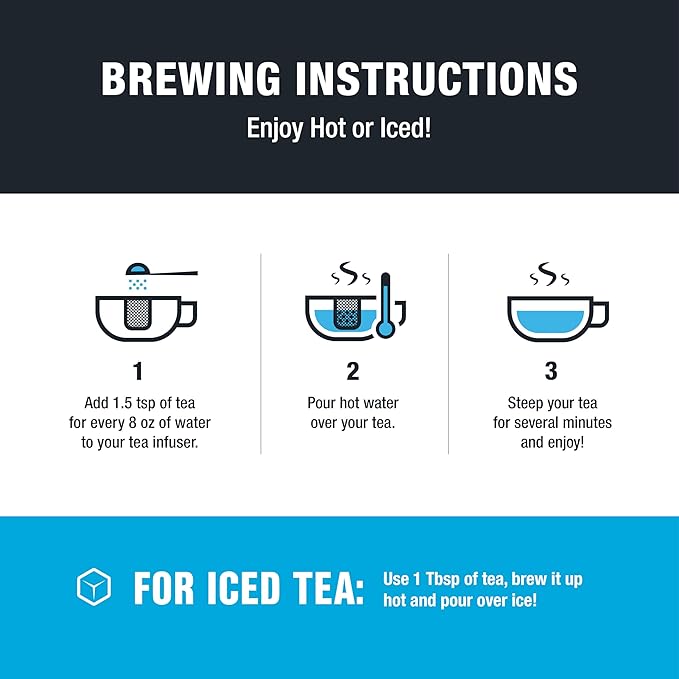Tiesta Tea - Pear Reverie Tea, Loose Leaf, White Pear Herbal Tea, Premium Low Caffeine Tea Blend, Make Hot or Iced & Up to 50 Cups, 5 oz Refillable Tin