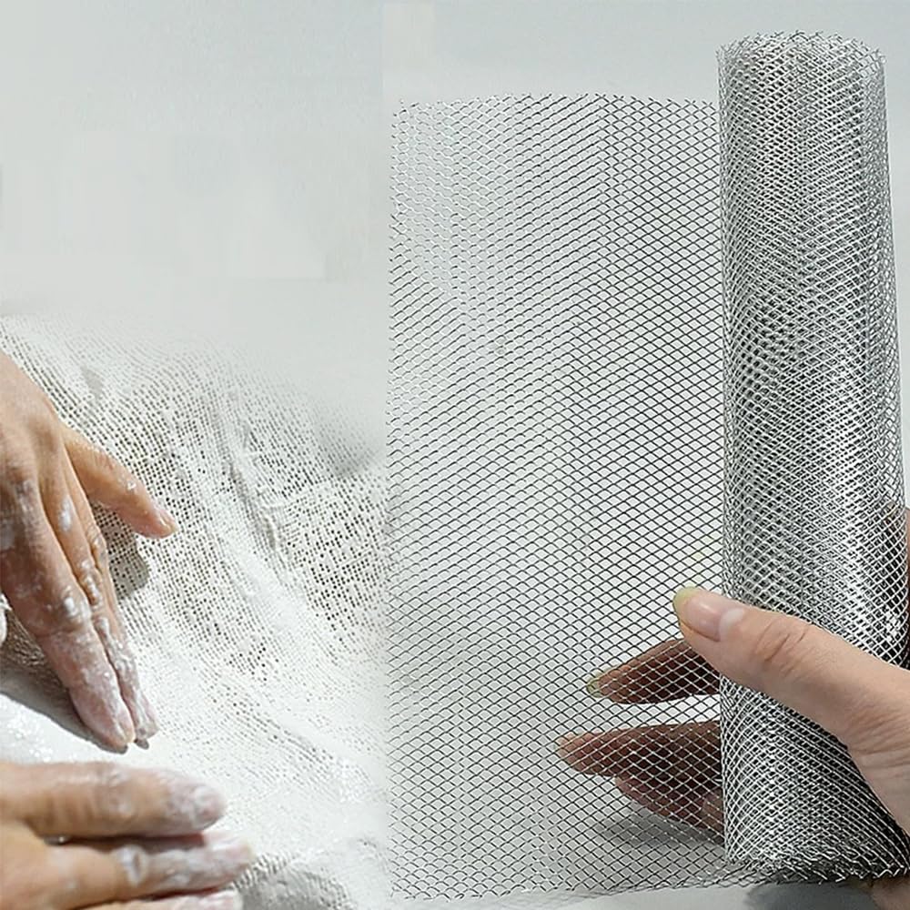 Aluminum Wire Mesh Roll for Crafts, 24 Inch by 10 Foot Sculpting Wire Mesh, Sculpting Clay, Wall Art, DIY Projects, Dioramas, Home Decor