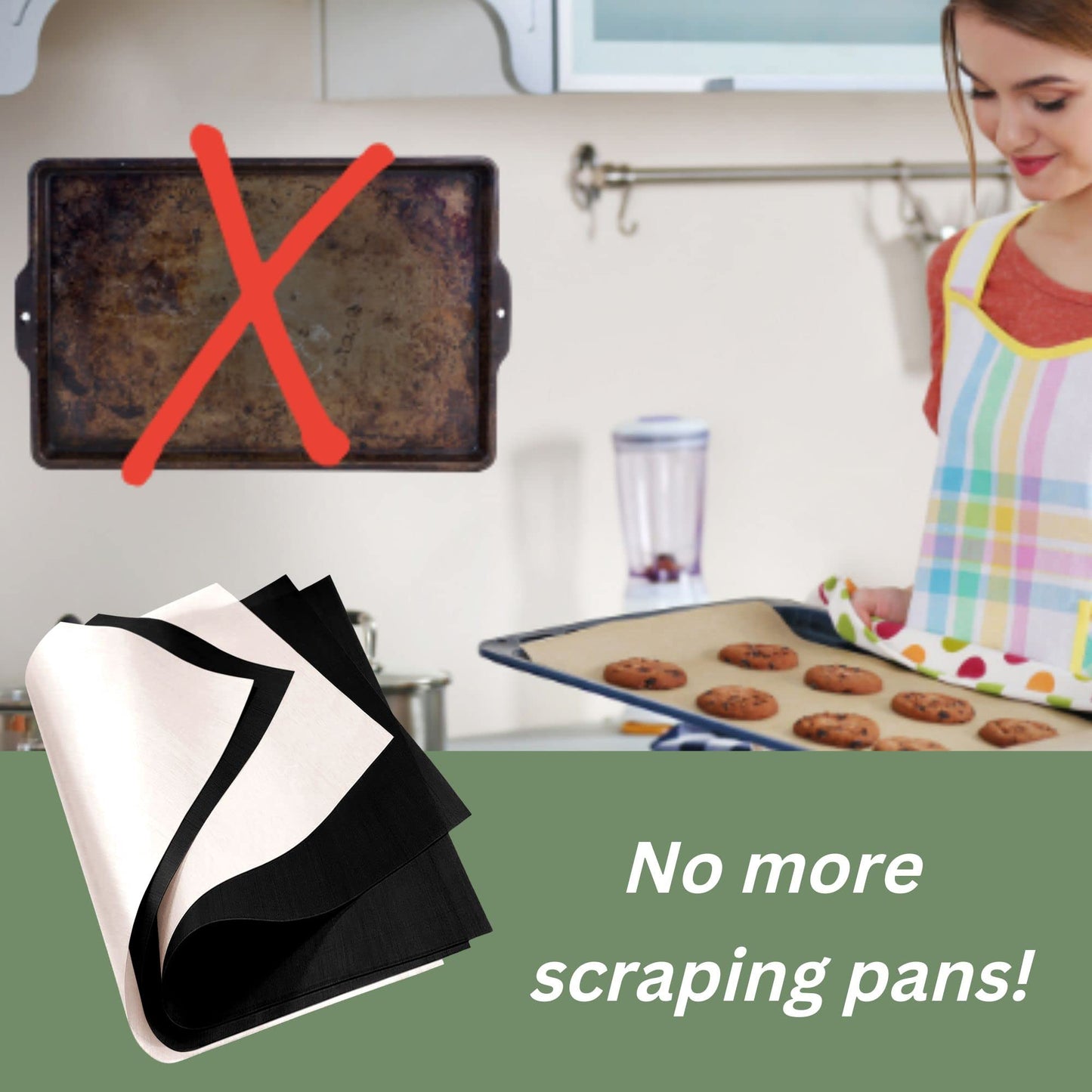 Complete Kitchen Essentials Set - Silicone & Wood Utensils, Spoon Rest, Utensils Holder, Non-Stick Baking Mats & Grilling Mats, Mini Oven Mitts, Combo Cutting Board & Dish Drying Pad