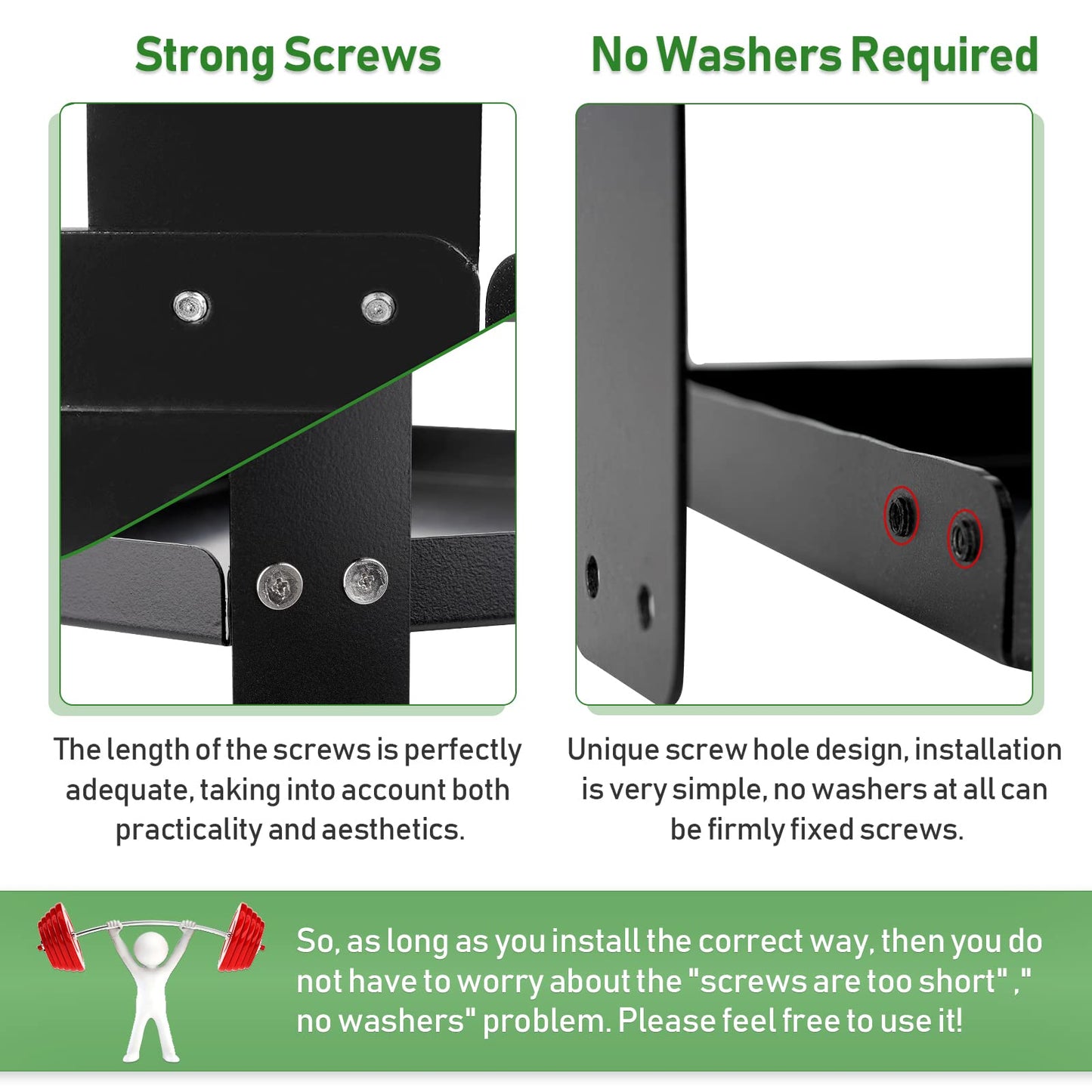 Olpchee Office Cubicle Shelf, Cubicle Storage, Shelf Organizer Accessories, Height Adjustable Hanging Corner Shelf with Adjustable Hooks (Black, Double Layer)