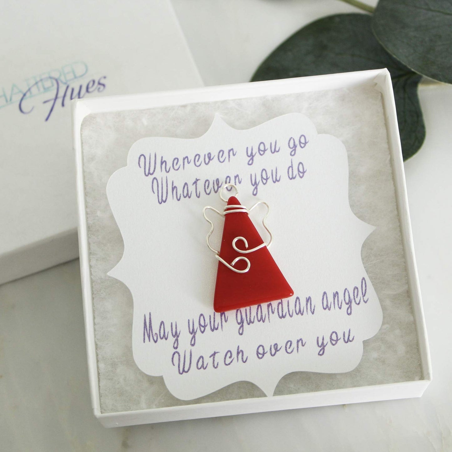 Glass Angel Brooches For Women, Christmas Gifts For Mom From Son