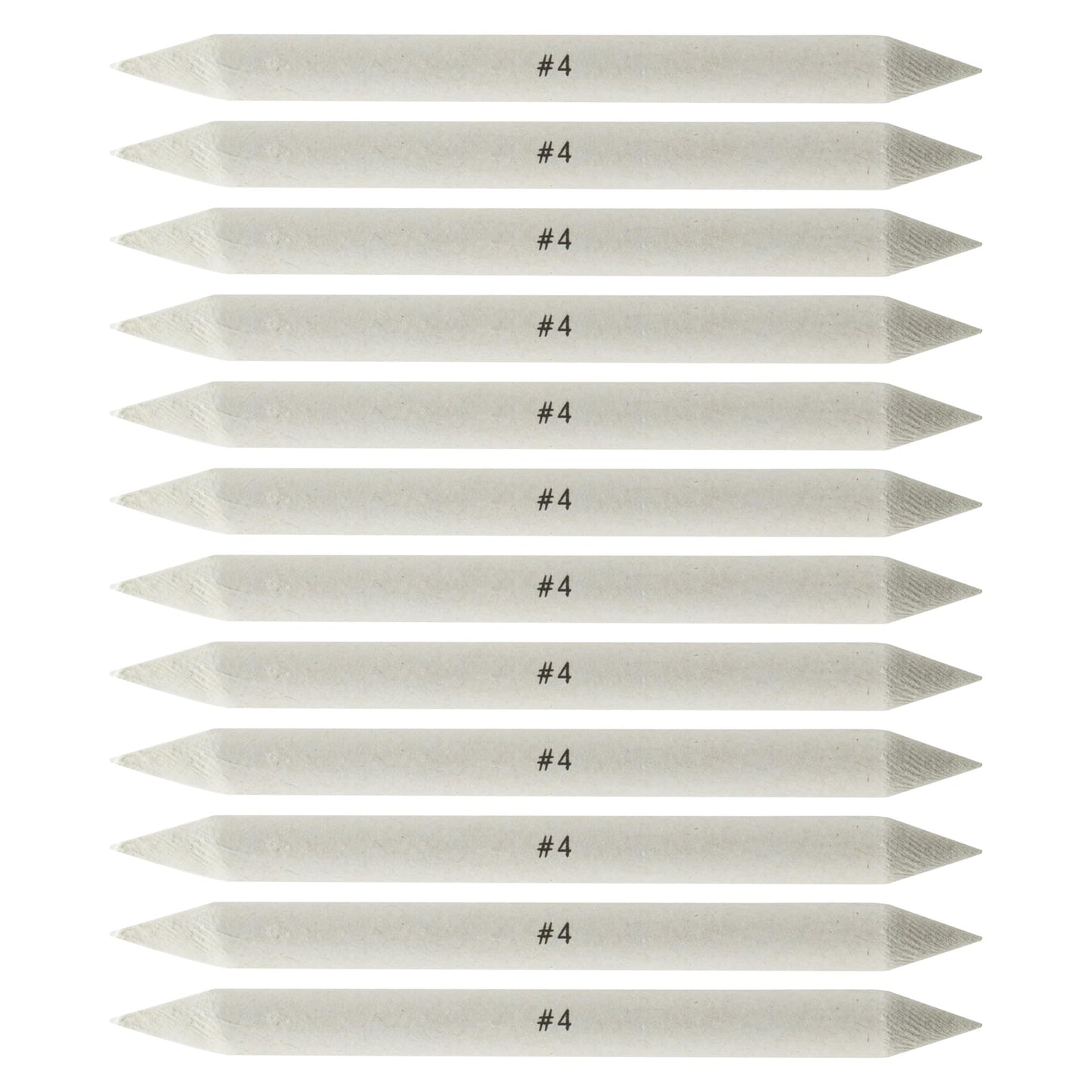 Creative Mark Blending Stumps - Solid Double-Ended Blending Stumps for Blending Charcoal, Pencils, Pastels, and More! - [Size # 4-12 Count]