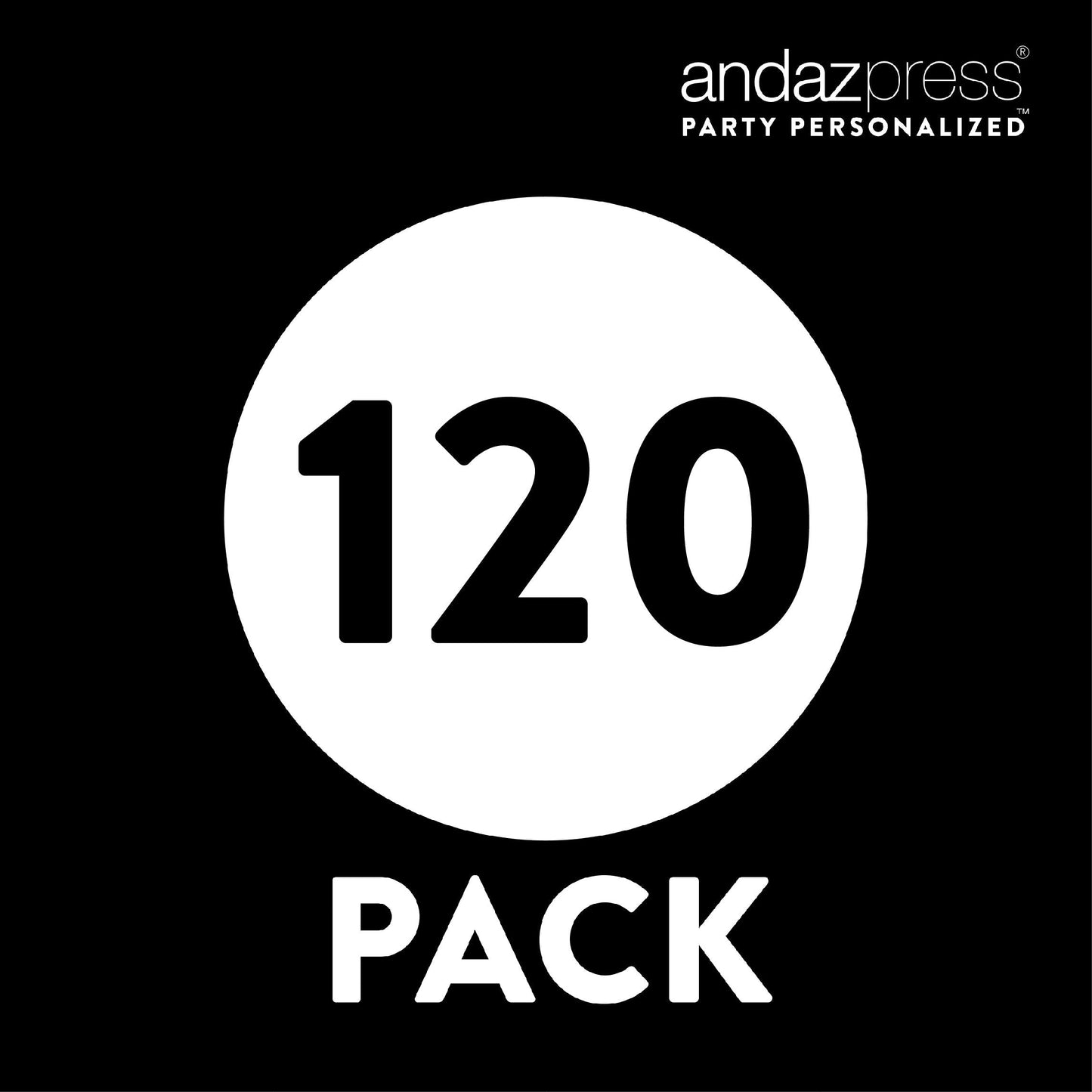 Andaz Press Round Small Business Sticker Labels, 120-Pack, Do Not Microwave, Packaging Stickers