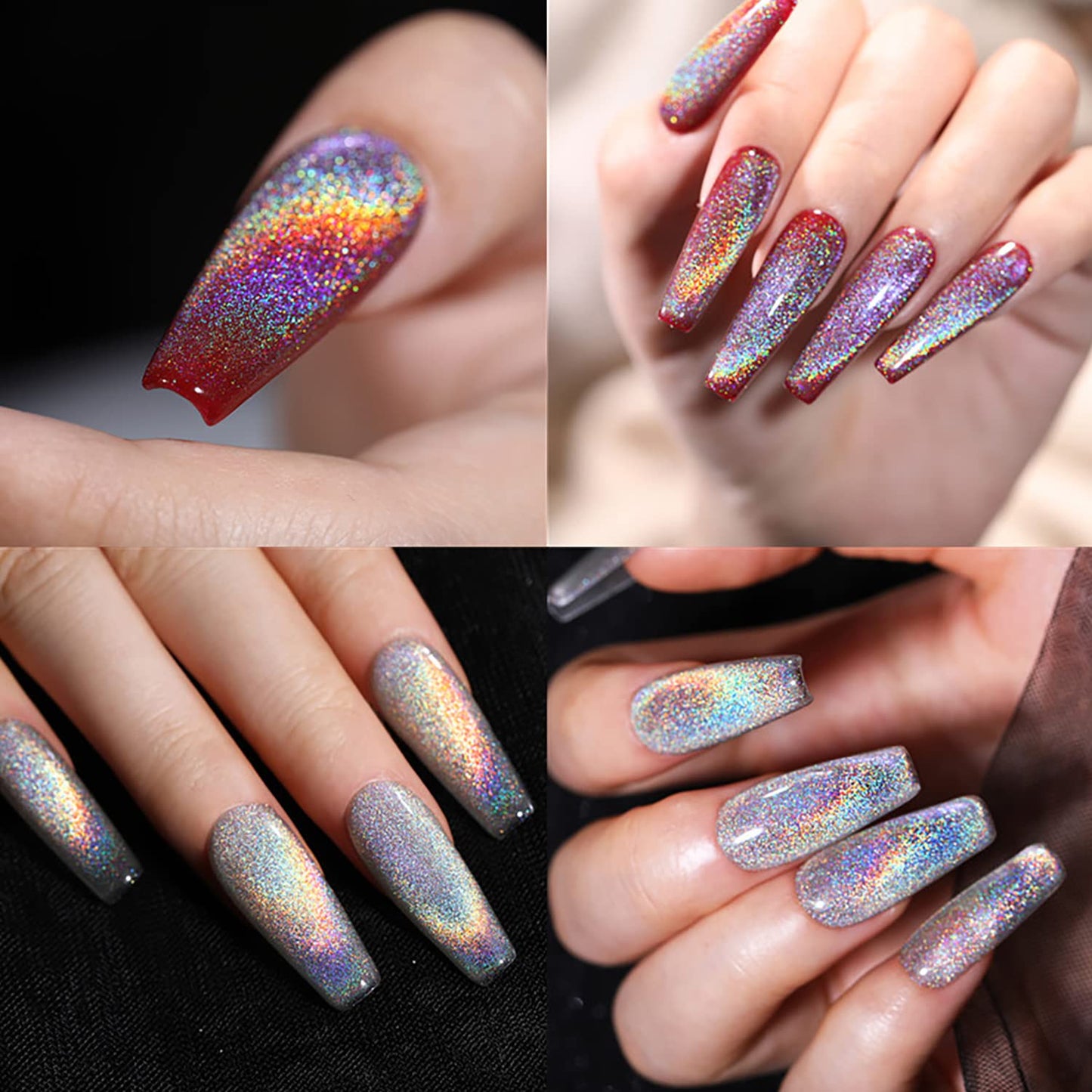 SILPECWEE 11Pcs Nail Magnet Cat Eye Magnet for Nails Magnetic Gel Polish Nail Polish Magnet Wand Nail Sticks Nail Design Tools Nail Art Accessories for DIY& Salon
