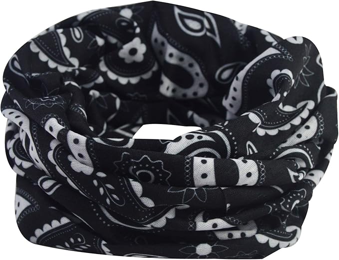 Obacle Neck Gaiter Face Mask Bandana for Dust Wind Sun Protection for Men Women