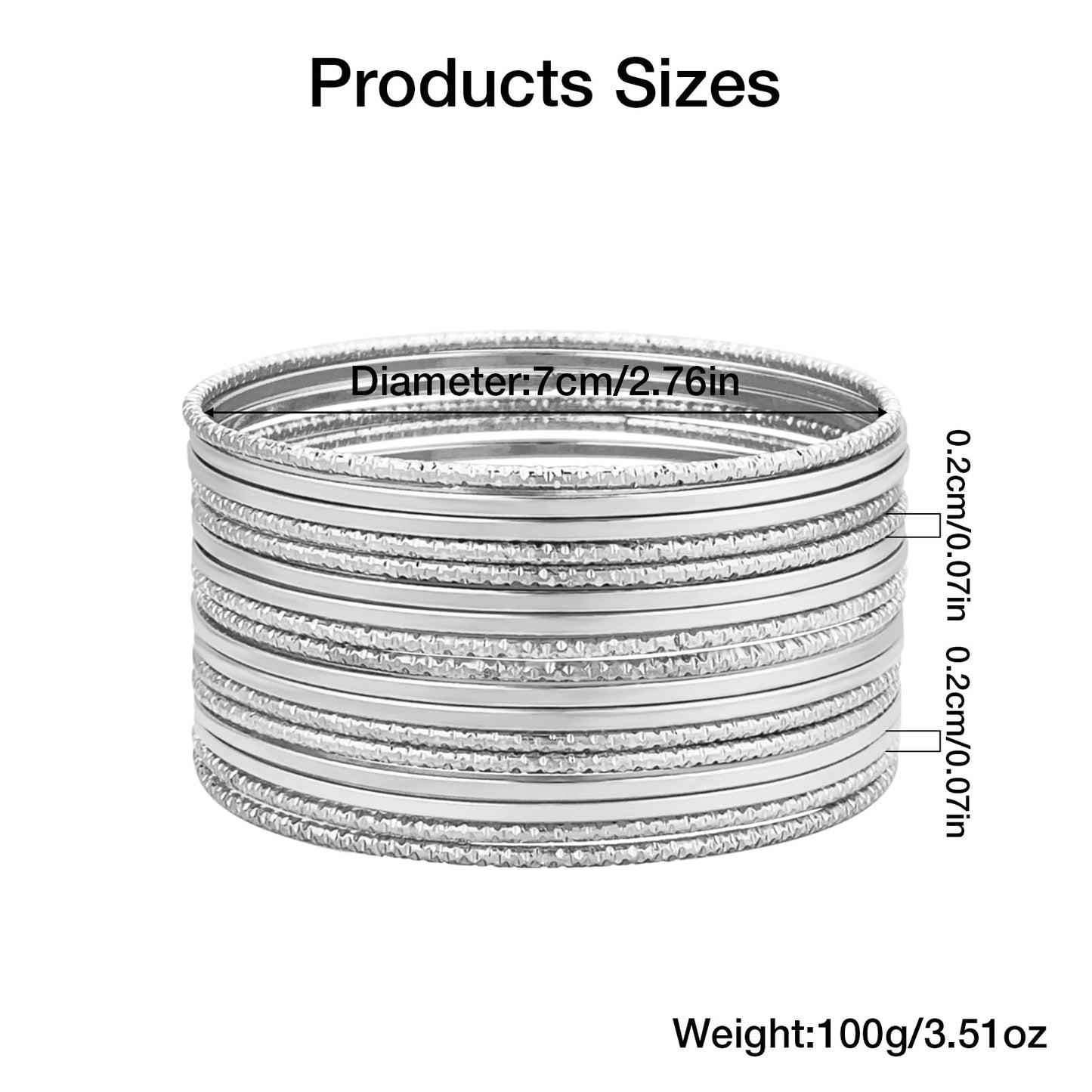 YBMYCM 10Pcs Gold-plated Bangle Bracelet Set for Women Multi Layer Stackable Wide Bangles Indian Chunky Bangle Bracelets Ethnic Glossy Textured Bracelets Wedding Outfit Jewelry