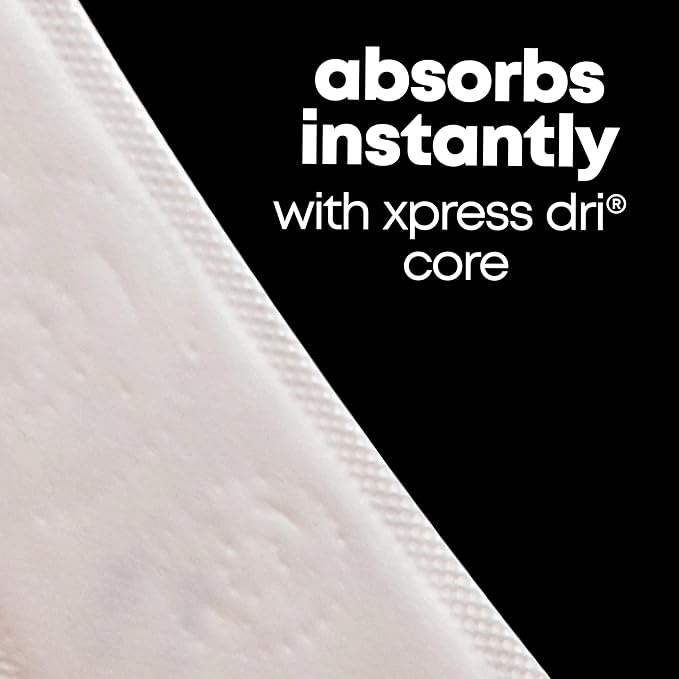 U by Kotex Panty Liners, Clean & Secure, Light Absorbency, Regular Length, 64 Count (Packaging May Vary)
