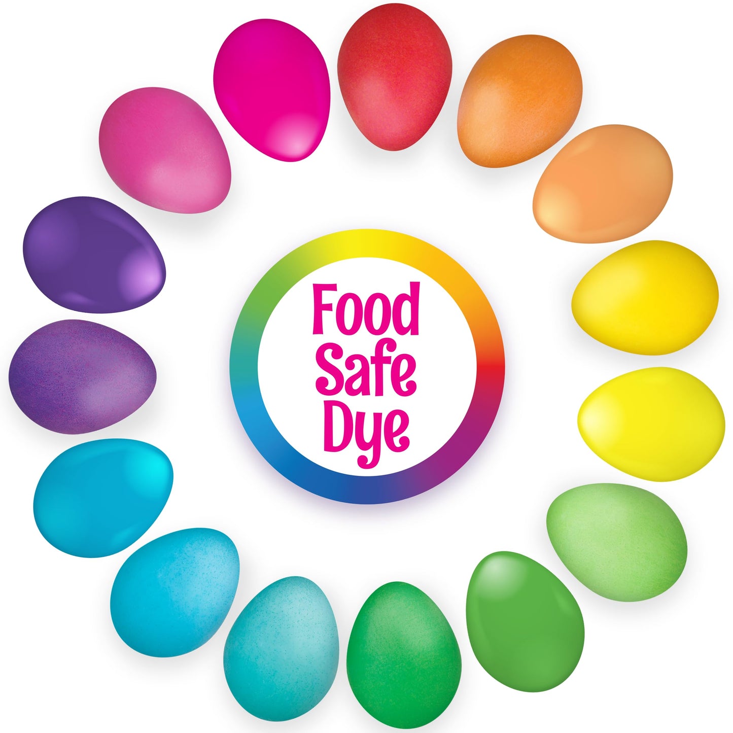 PAAS Easter Egg Decorating Bundle, Includes 1 Deluxe Kit, 1 Tie Dye Egg Dying Kit, and PAAS Whiskers for Easy Egg Dying, Food Safe Dye for Family Easter Activity (3 Piece Bundle)