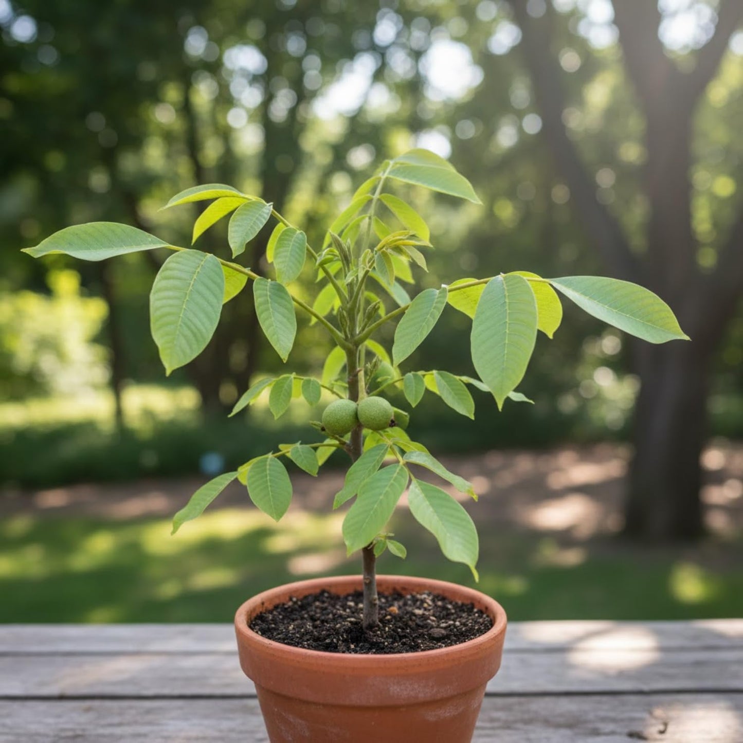 Walnut Tree Live Plant 1-3 Feet Tall, Fast-Growing Nut Tree for Home Gardens, Landscaping Growing