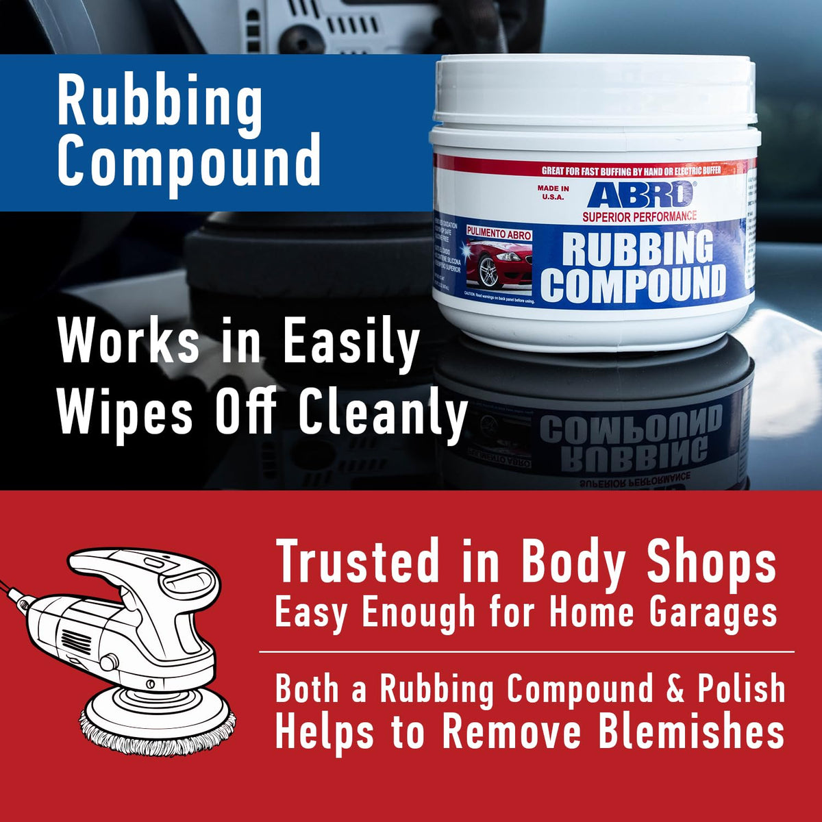 Superior Performance Rubbing Compound (32 Ounce)