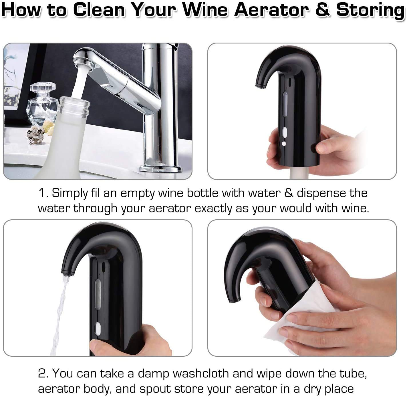Electric Wine Aerator Dispenser Set – Automatic Wine Decanter & Pourer with LED Display, Best Sellers Rechargeable Wine Pump & Stopper, Perfect Christmas Gifts for Wine Lovers