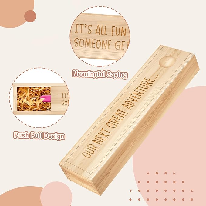 Pregnancy Announcement for Husband Grandparent, Pregnancy Test Keepsake Box, Baby Announcement Reveal Gifts Ideas for Husband Grandparents Dad Aunt and Uncle