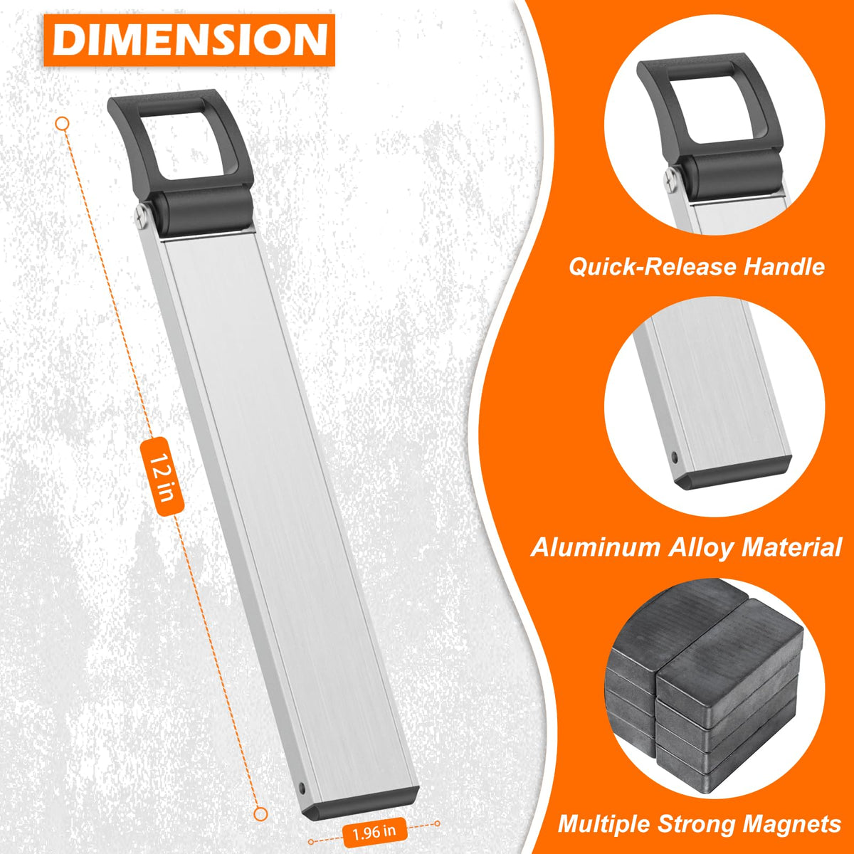 Double Sided Magnetic Tool Holder Heavy Duty