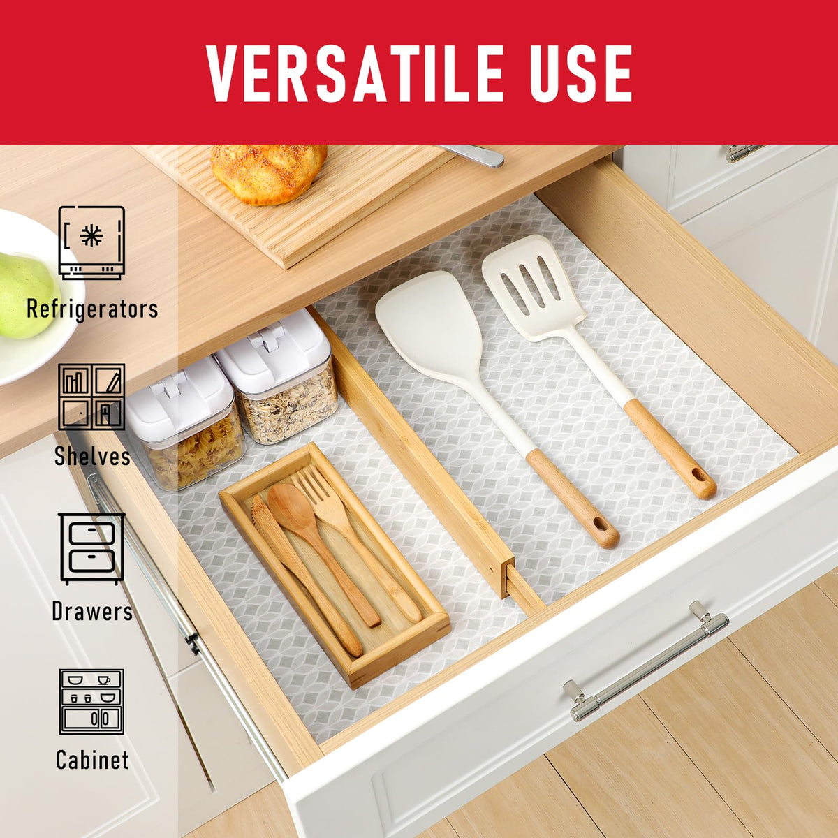 French Door Refrigerator Liners 24" x 240" (40 Sq Ft)