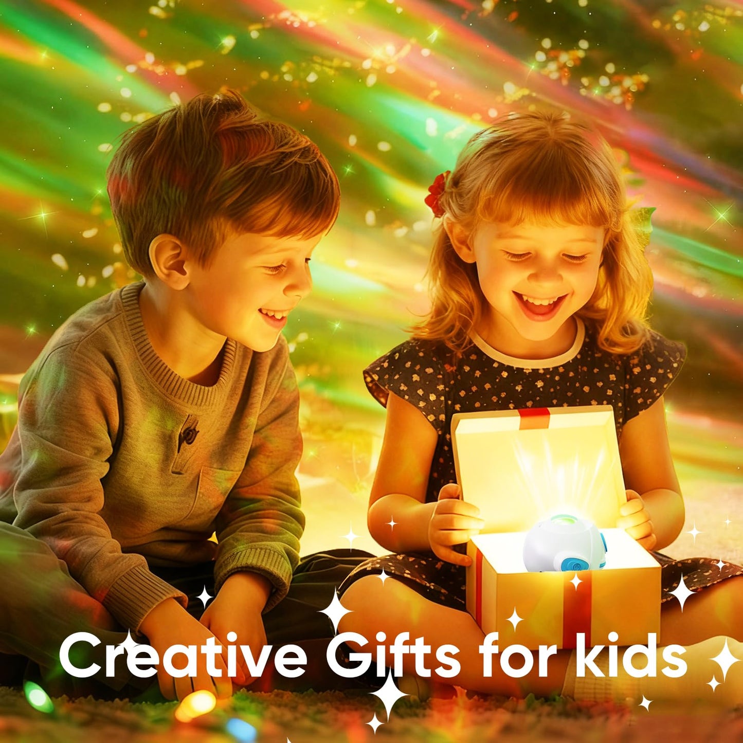 Astronaut Galaxy Star Projector Light, Aurora LED Night Light Lamp for Bedroom,Adults Kids Room Decor, Space Starry Nebula Ceiling Lighting Projector with Timer, Remote & APP Control, White Noise