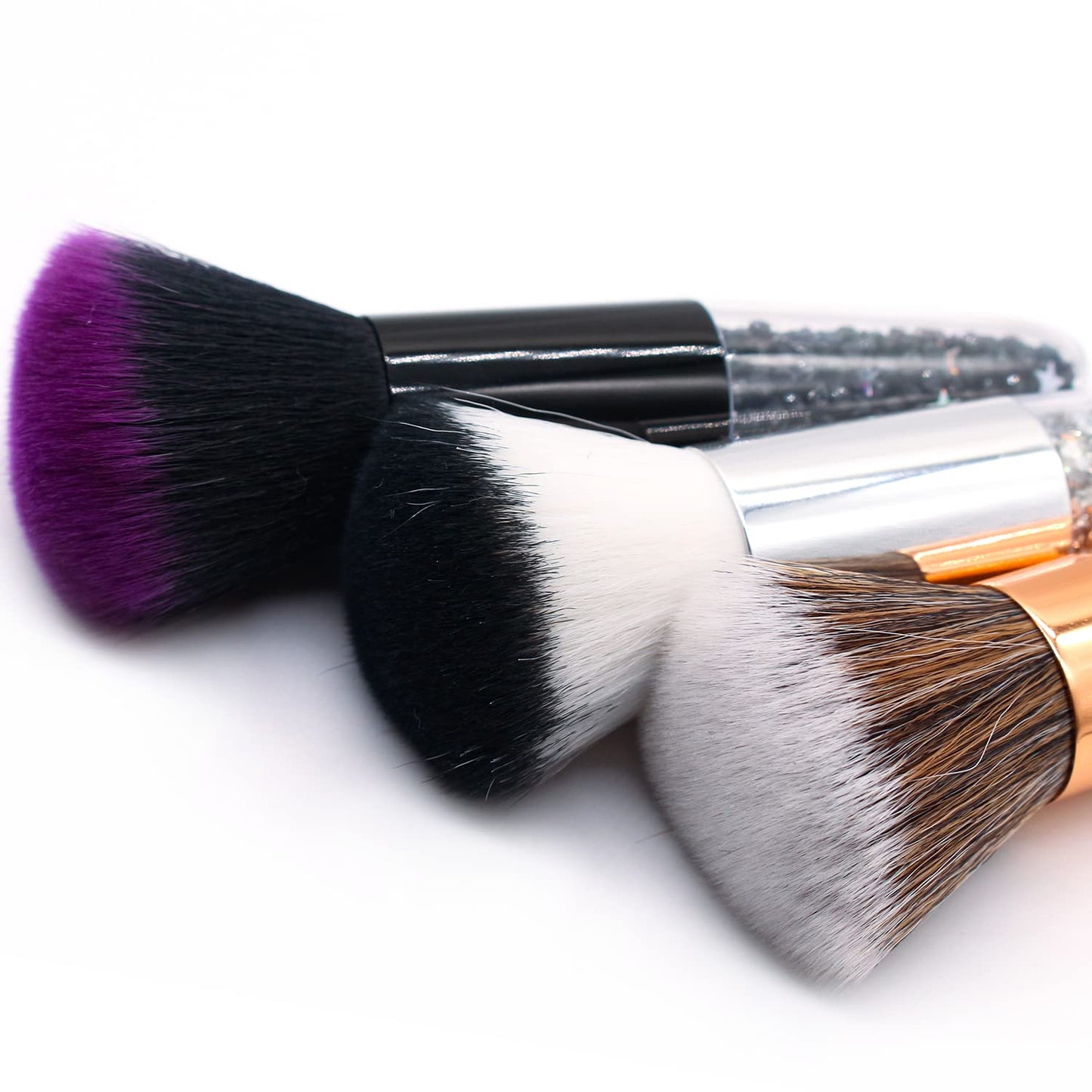 DANNEASY 3pcs Nail Dust Brush Acrylic Brush Cleaner Nail Duster Large Powder Brush Makeup Blush Brush Nail Art Brushes Brush for Nails Nail Tools