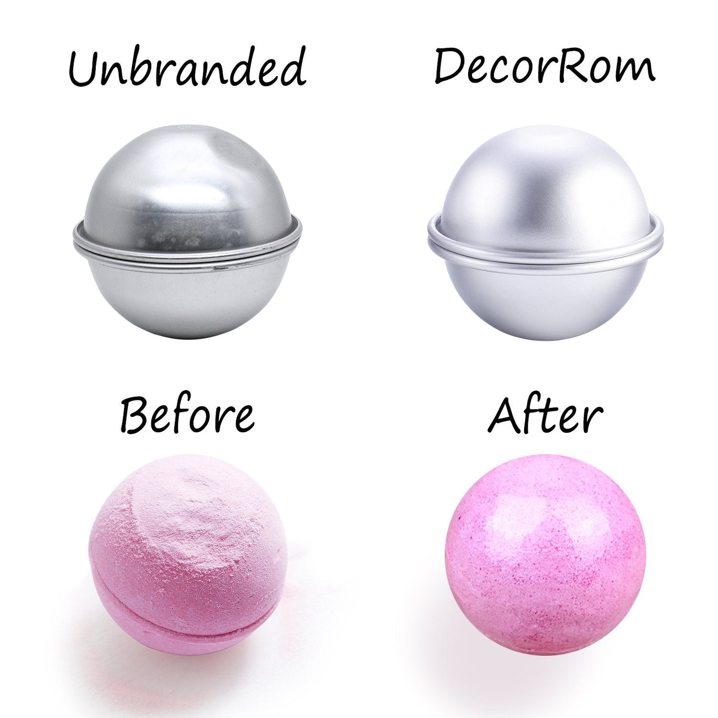 Bath Bomb Mold Set with Soap Colorant,Shrink Wrap Bags - Food Grade Skin Safe Soap Dye for DIY Bath Bomb Making Supplies Kit - Liquid Bath Bomb Dye for Soap Coloring - with Instructions