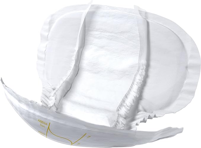 Abena San Premium Incontinence Pads, Moderate Absorbency, (Sizes 4 to 7), Size 7, 30 Count