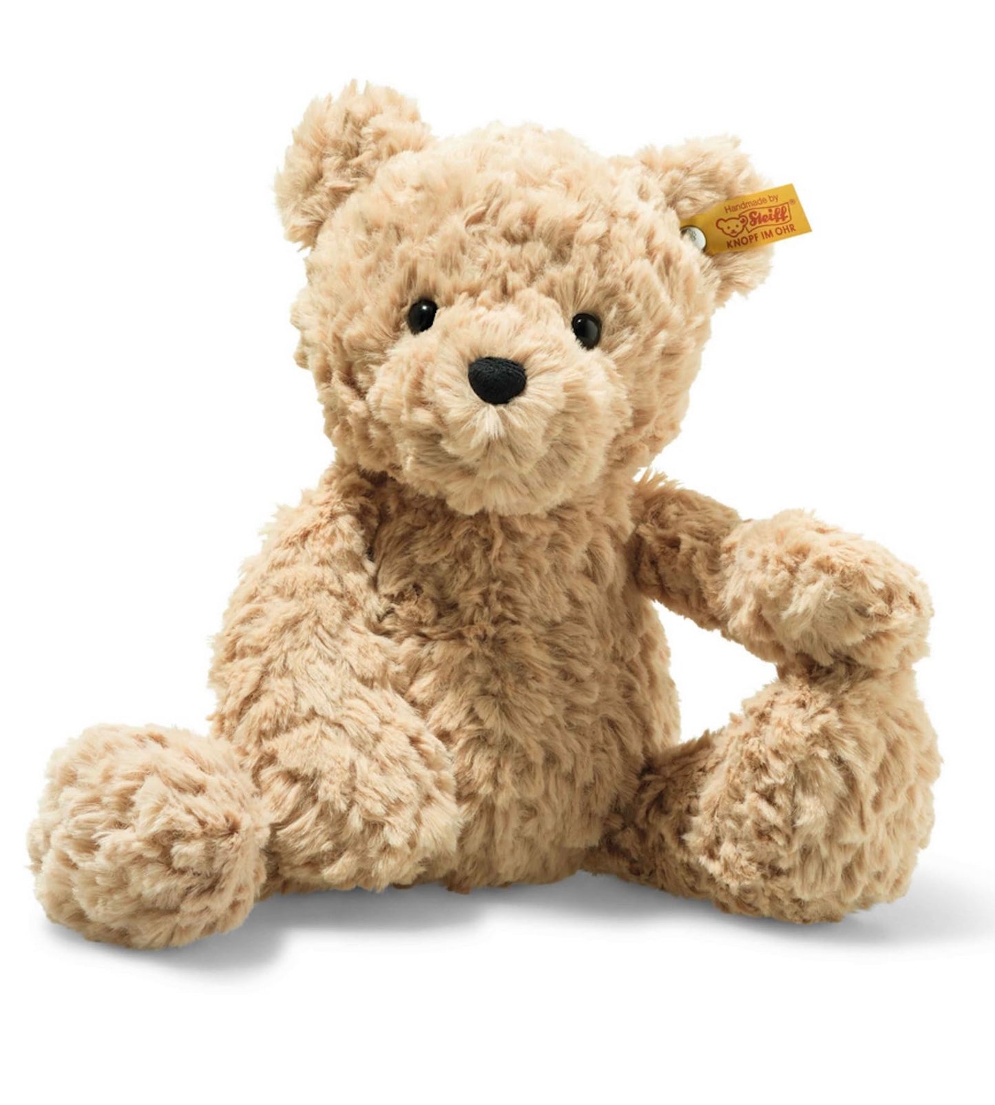Steiff Jimmy Teddy Bear, Premium Teddy Bear Stuffed Animal, Plush Toy for Kids (Light Brown, 12")