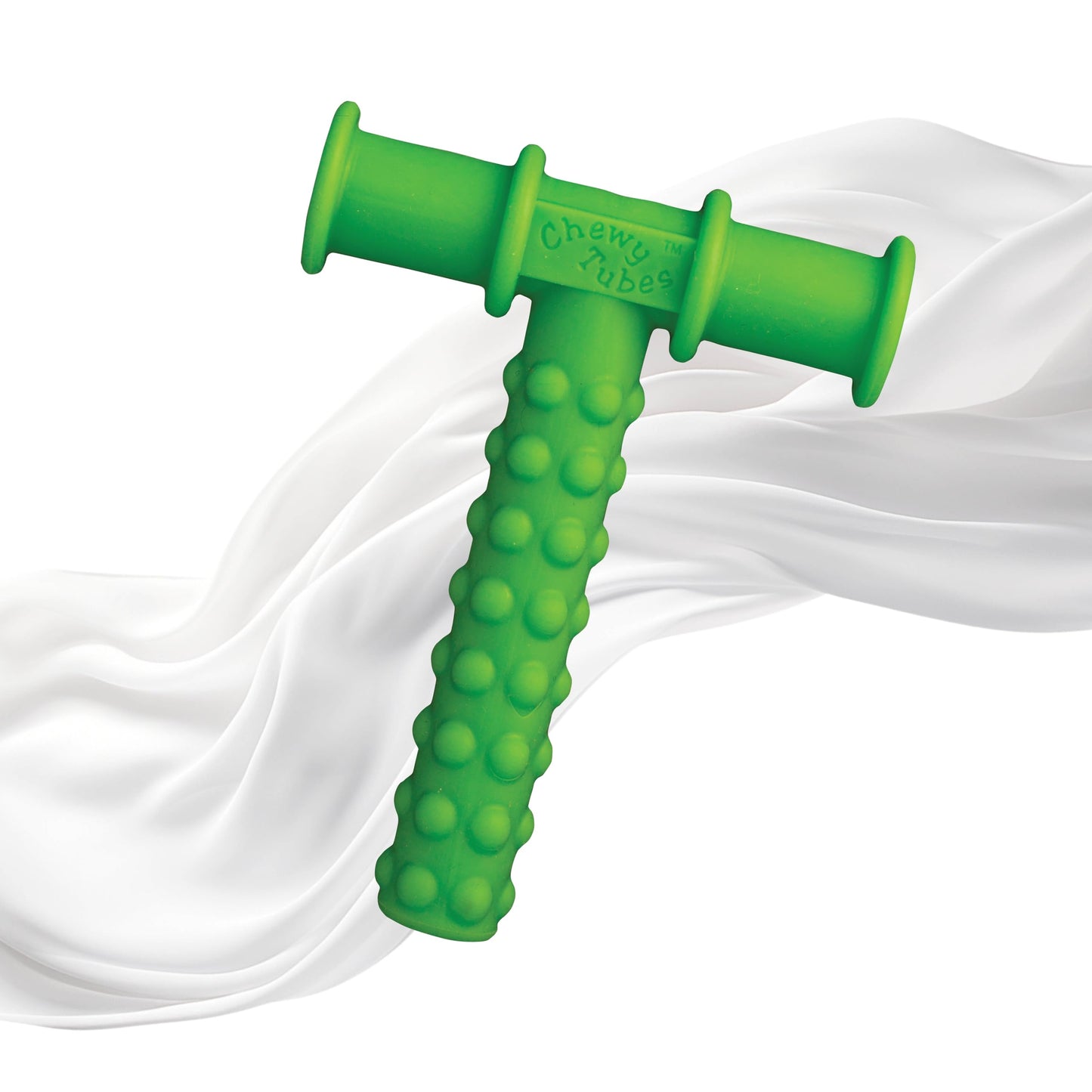 Chewy Tubes - Oral Motor Chewing Tool, Safe, Non-Toxic, Latex & Phthalate Free, Green