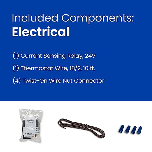 AprilAire 5843 Humidifier Installation Kit for Whole Home Humidifiers with Manual Control, Compatible with AprilAire Humidifier Models: 400M, 500M, 600M