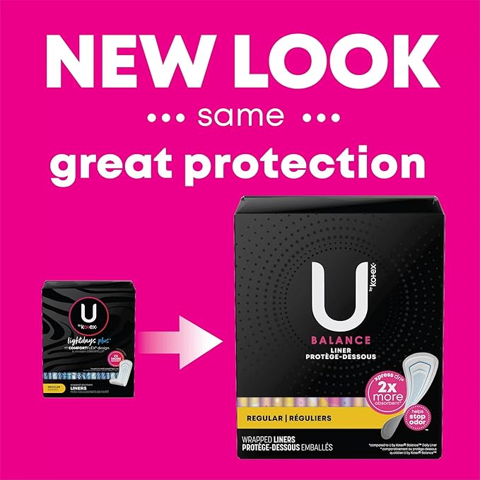 U by Kotex Curves Panty Liners Regular (Pack of 4)4