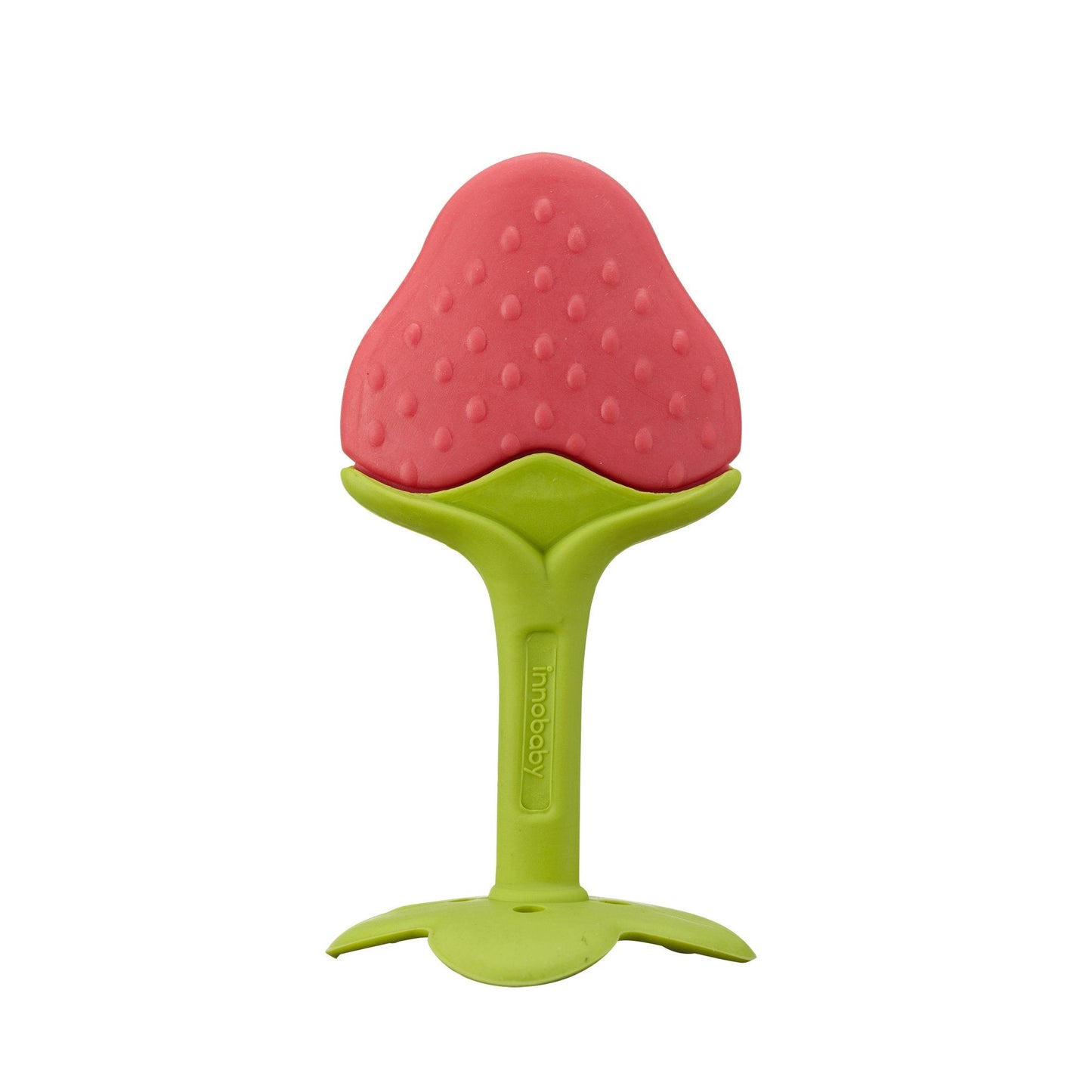 Award Winning Original Teethin’ Smart EZ Grip Fruit Teether by Innobaby - Sore Gum Relief for Front Teeth & Molars with BPA Free Teether Sensory Toy for Babies & Toddlers - Grape/Citrus/Berry