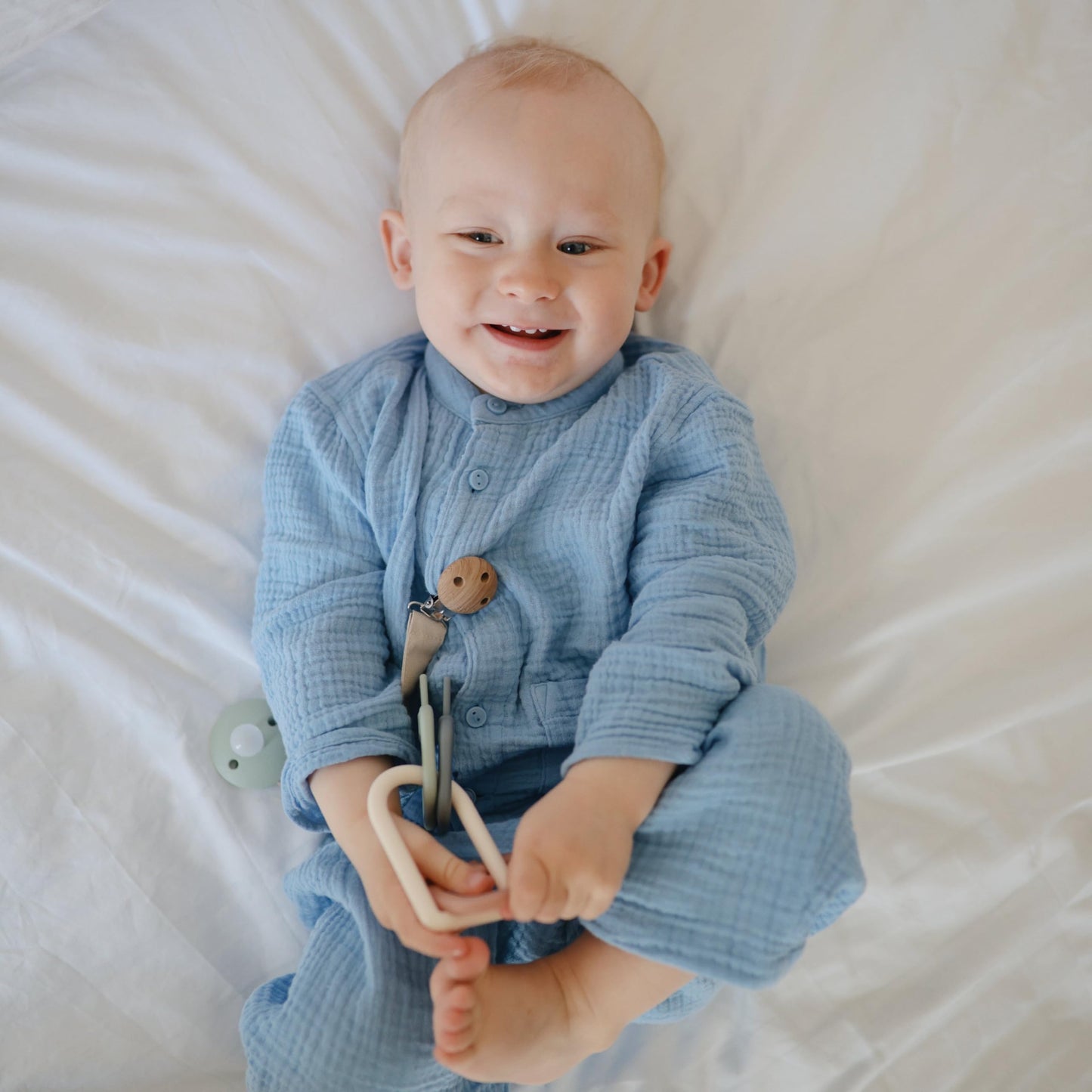mushie Key Toy | Baby Sensory Toy for 10 Months+