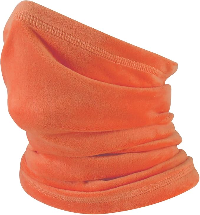 Polar Fleece Neck Warmer - Windproof Winter Neck Gaiter Cold Weather Face Mask For Men Women - 1 Pack
