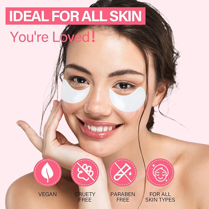 iMethod PDRN Collagen Boost Eye Mask - Under Eye Patches, Instant Lift Under Eye Mask for Reduce Fine Lines & Wrinkles, Firming Eye Patches for Puffy Eyes, Eye Bags, Dark Circles, 8 Pairs