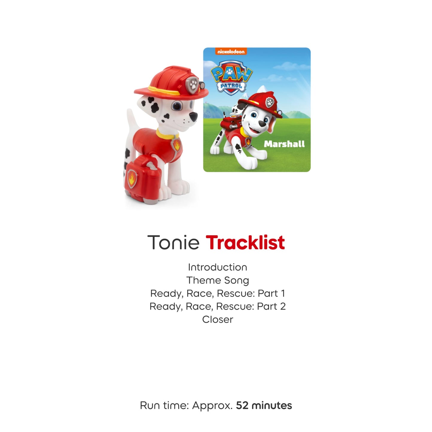 Toniebox 2 Audio Player PAW Patrol Bundle for Kids 3+ with Chase, Marshall, Skye, and Liberty - Sky Blue