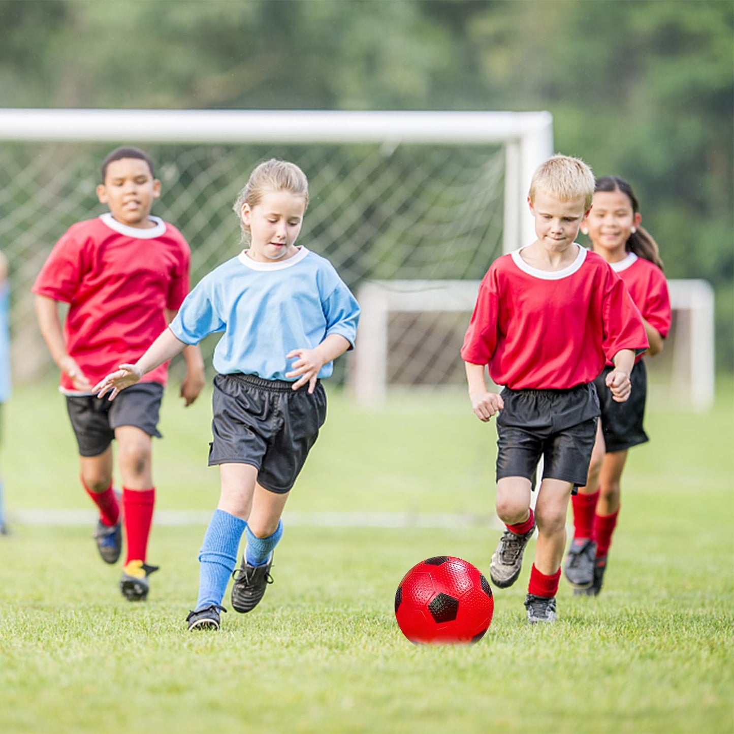 Ynanimery 12 Pack Mini Soccer Balls for Kids, 4'' Inflatable Mini Balls for Indoor Outdoor Games, Small Soccer Ball for Pool Beach Garden Sports Game Party Supplies