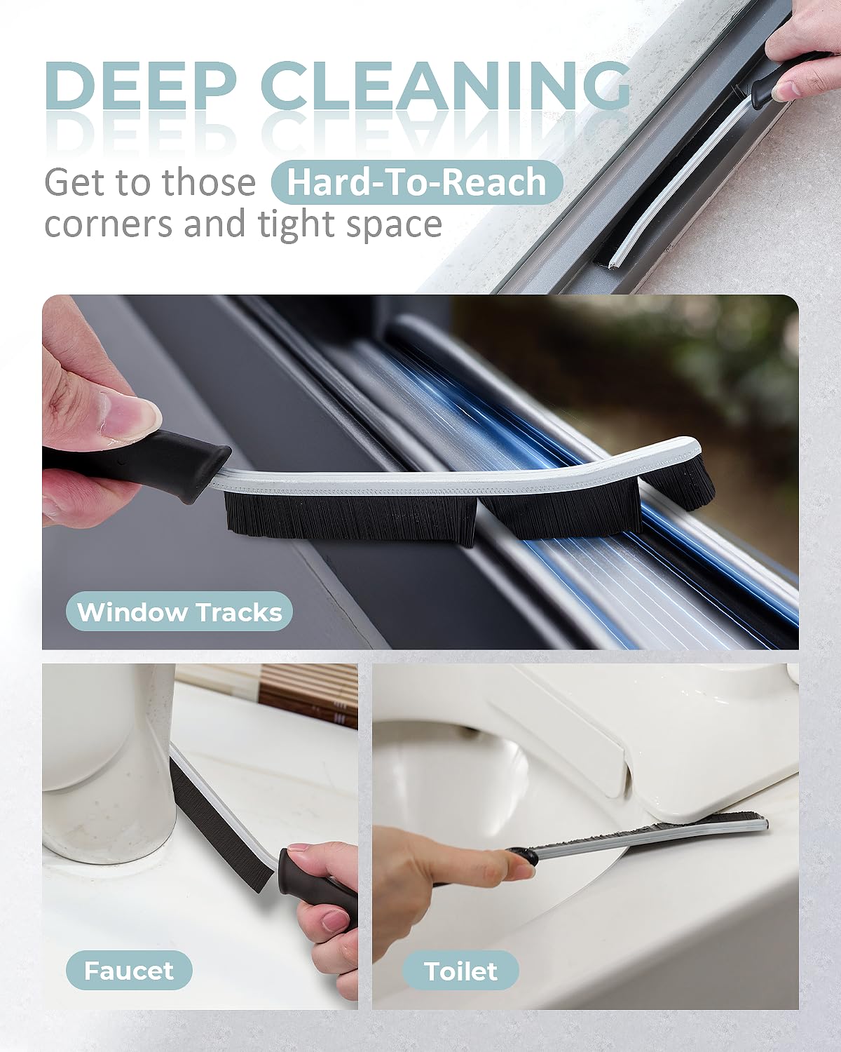 Crevice Cleaning Brush (3 Count)