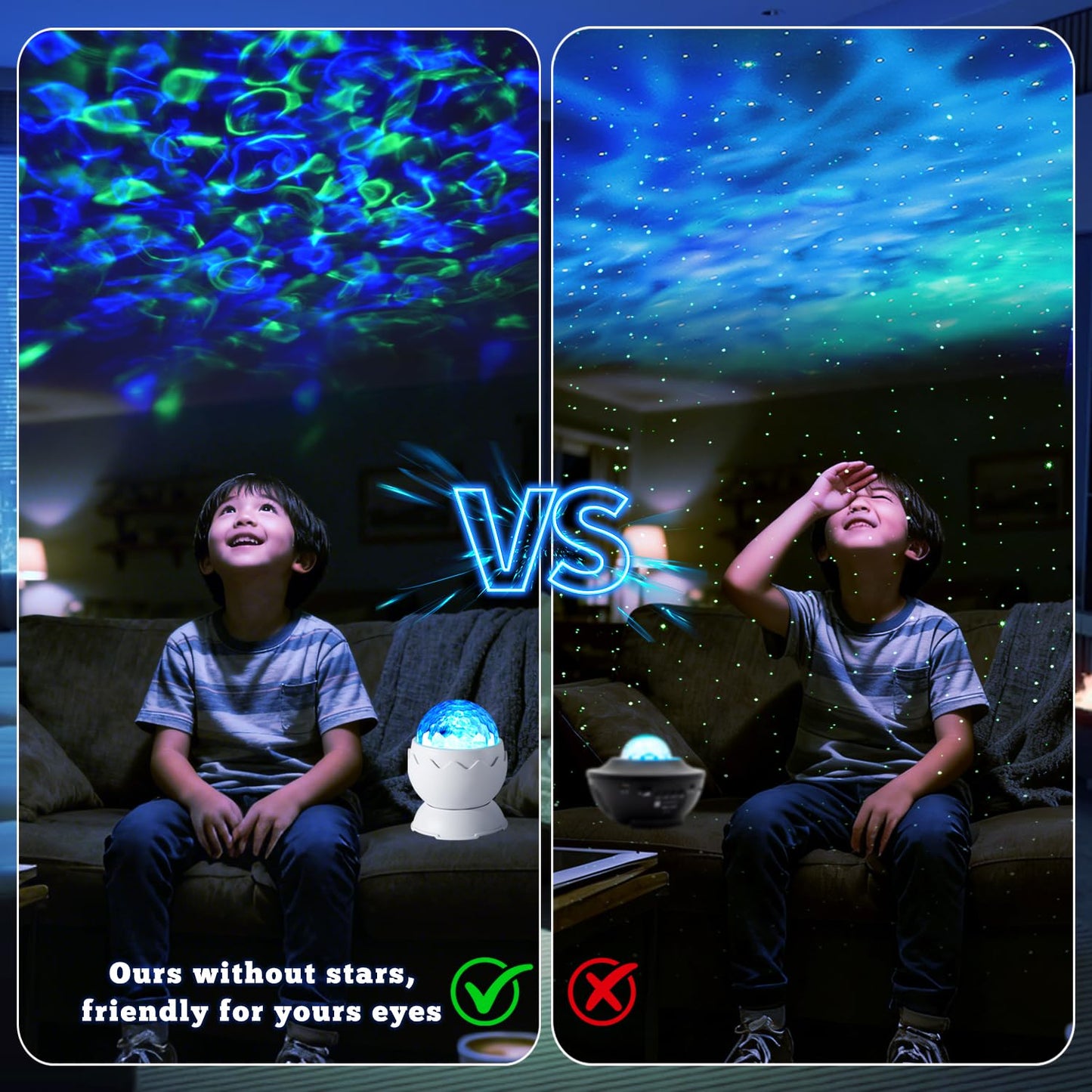 Proran Galaxy Projector for Bedroom, Nebula Galaxy Night Light Projector with Timer and Remote,Gift for Kids Adults for Ceiling,Birthdays,Christmas,Valentine's Day