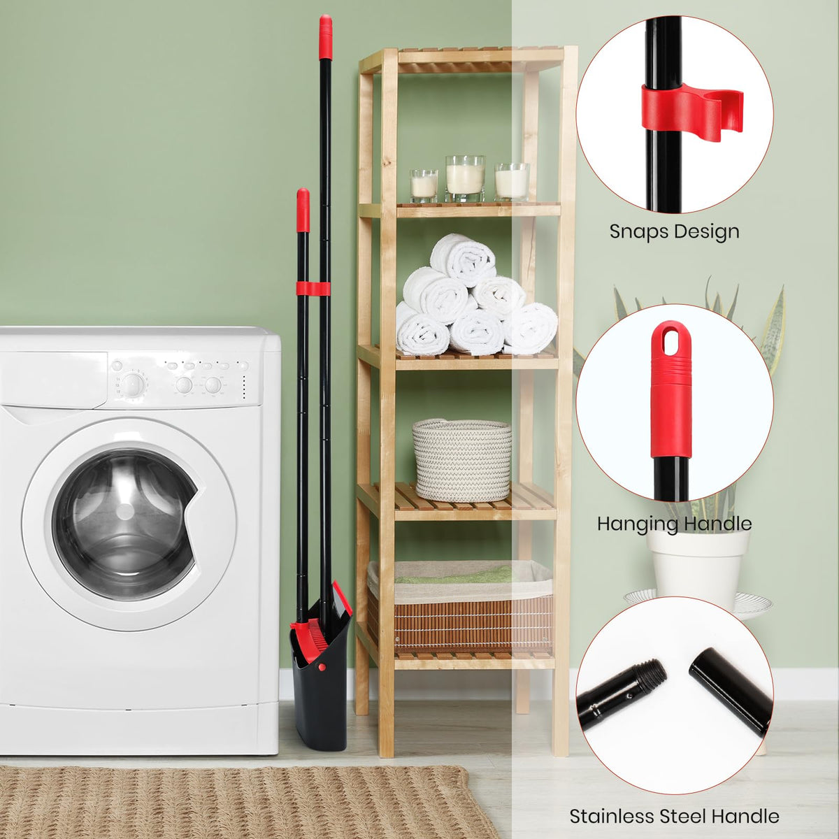 Dust Pan and Broom
