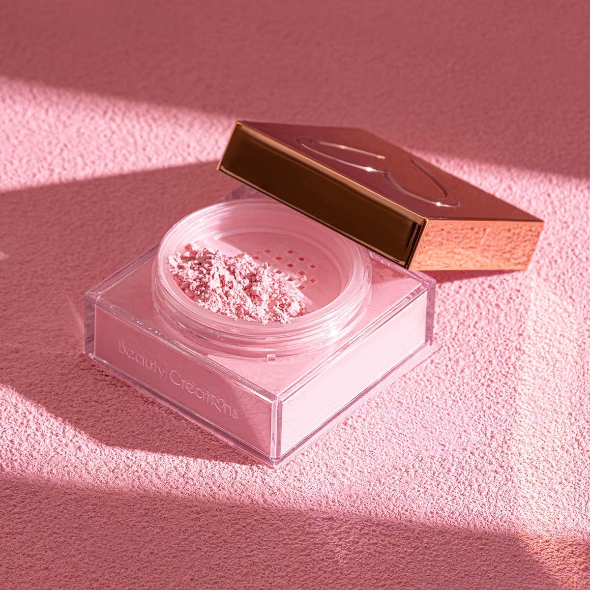 Beauty Bundle Beauty Creations Pink Cloud Pink Loose Setting Powder & Amorus Cloud Blur Matte Balm Foundation, Minimizes Pores, Matte Finish 14HR Shine Control (Soft Fair)