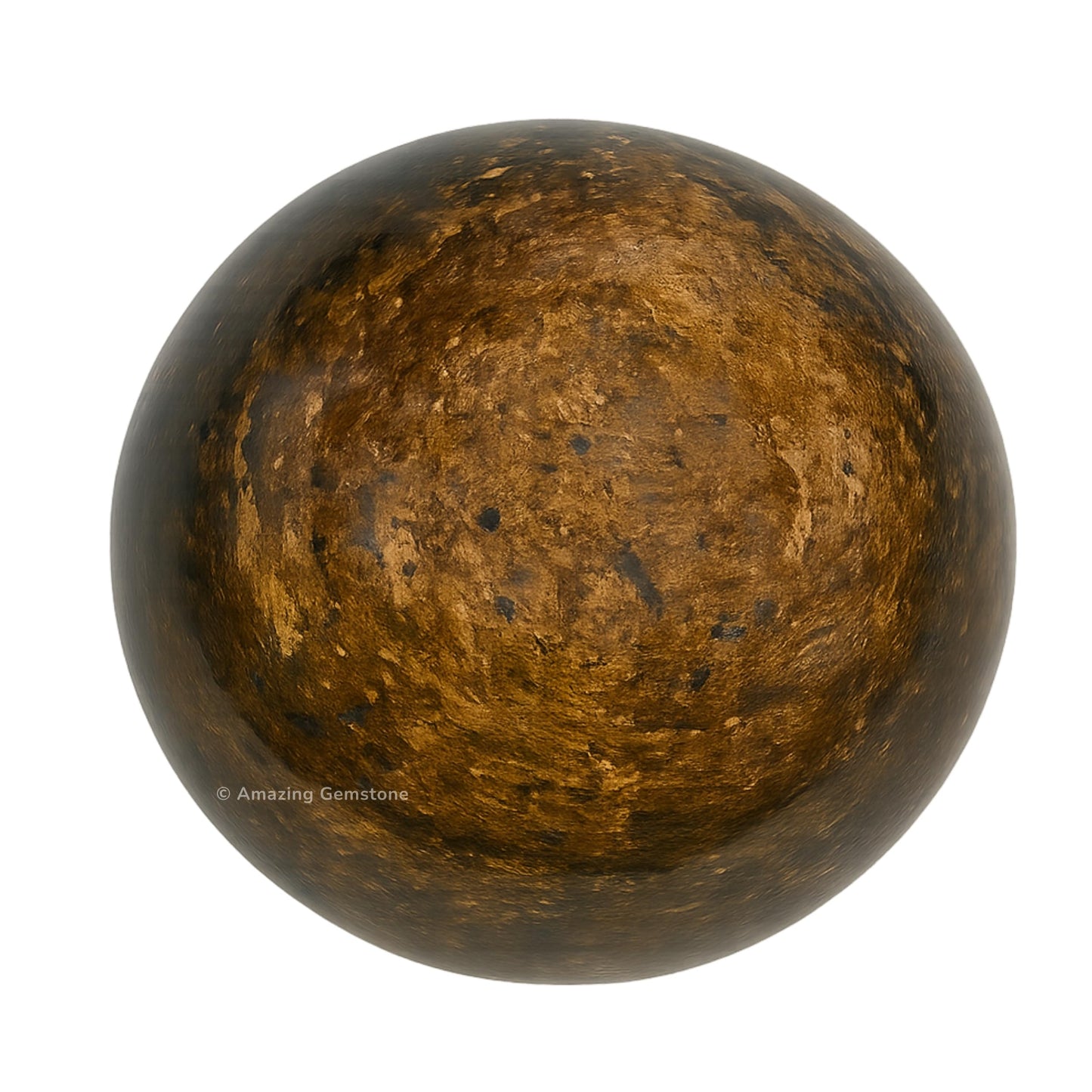Bronzite Crystal Ball with Stand - 2" Inches Crystal Sphere Meditation Balls for Witchcraft and Decorative Balls