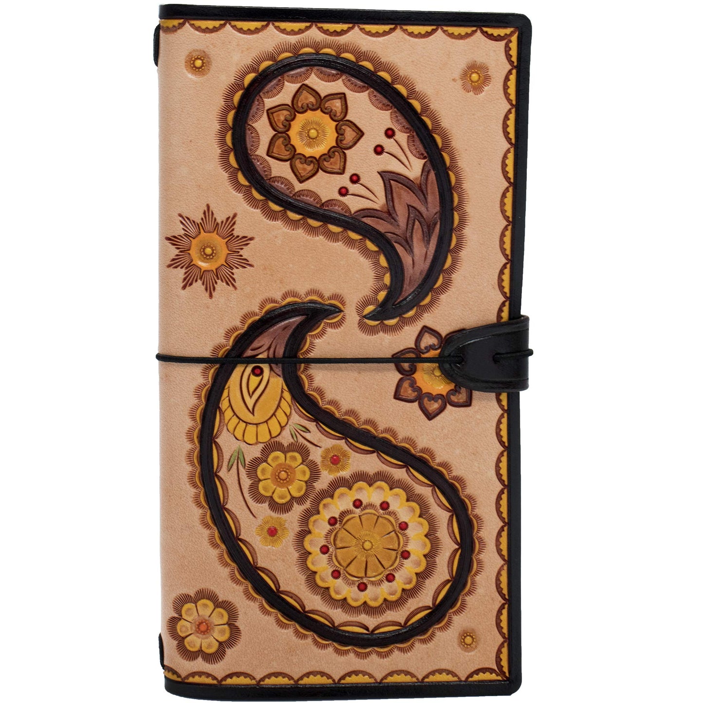 Realeather Travel Journal Kit, Natural Tooling Leather