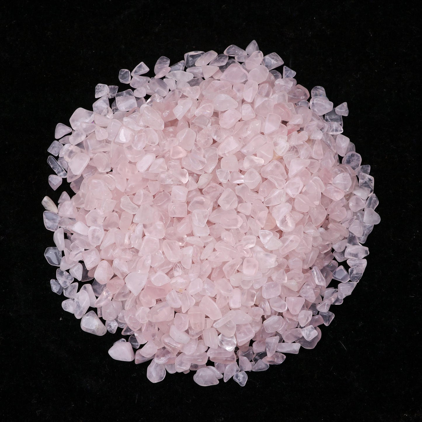 ZAICUS Rose Quartz Crystal Chips Bulk Gemstone Healing Crystal Natural Irregular Shaped Crushed Stone Reik Healing Tumbled Chips Crystal Chips for Witchcraft & Jewelry Making Home Decoration 1 Lb