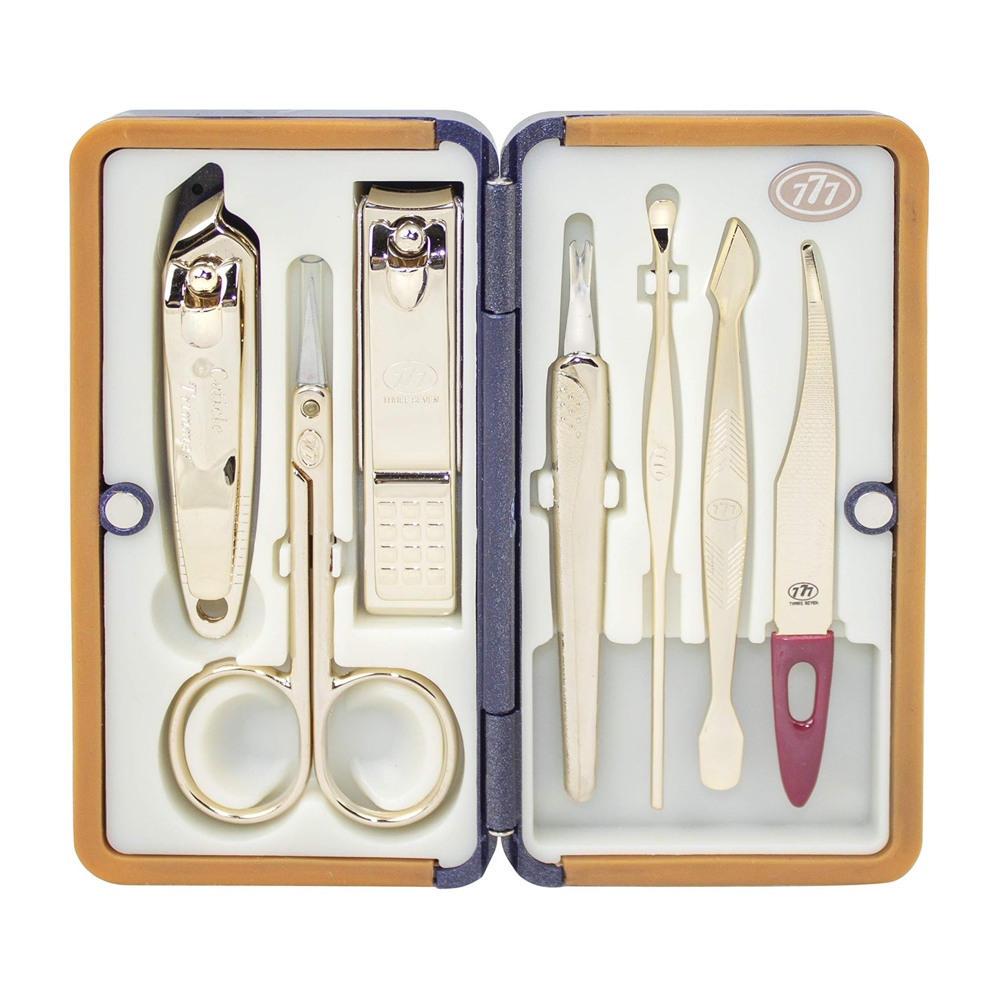 Three Seven 777, Nail Clipper Set 7pcs TS-4115, Made in Korea