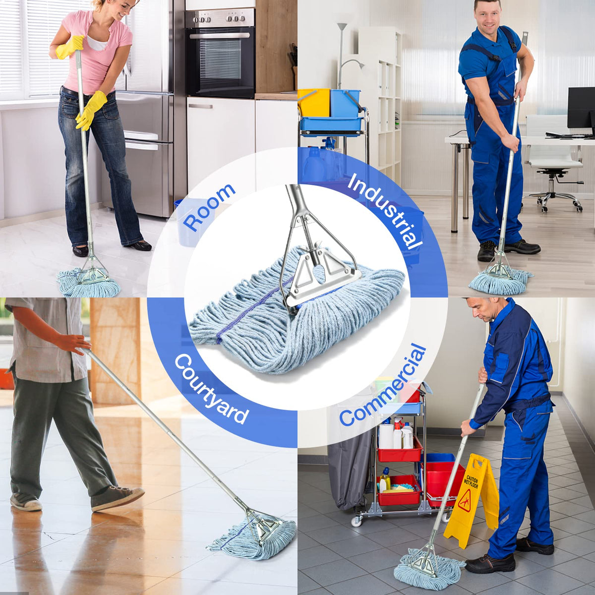 String Mop for Floor Cleaning