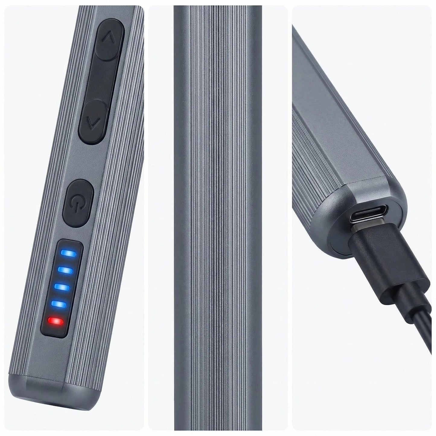 JIEHET Mini Electric Screwdriver Set, Cordless Screwdriver, Max 0.5N.m, 52 Magnetic Bits, LED Light, Magnetic Storage, Repair Tool for Electronics, Camera, Laptop, and PC Build