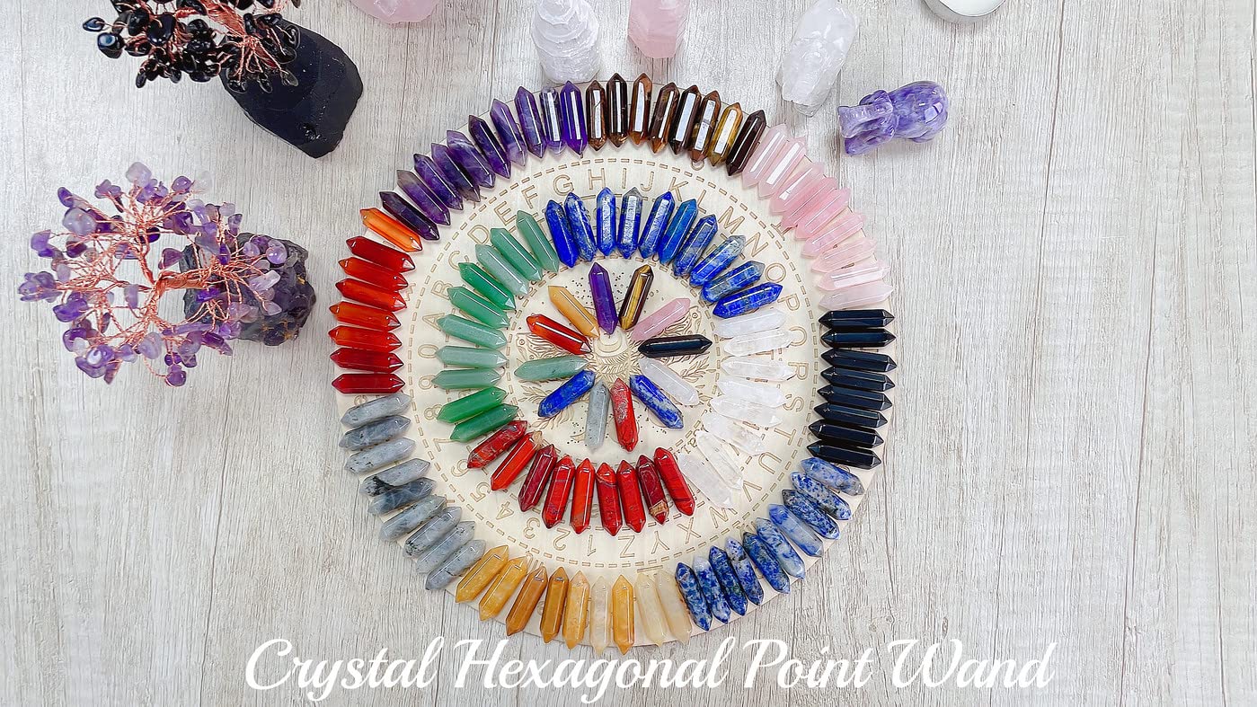 ZHIYUXI Rose Quartz Gem Stones Rose Quartz Crystals Pink Crystal Points Bulk Crystals Rock Gemstone Crystals Bulk Smooth Rocks Tumbled Polished Stones Wholesale Reiki Meditation Gifts 10 Pcs