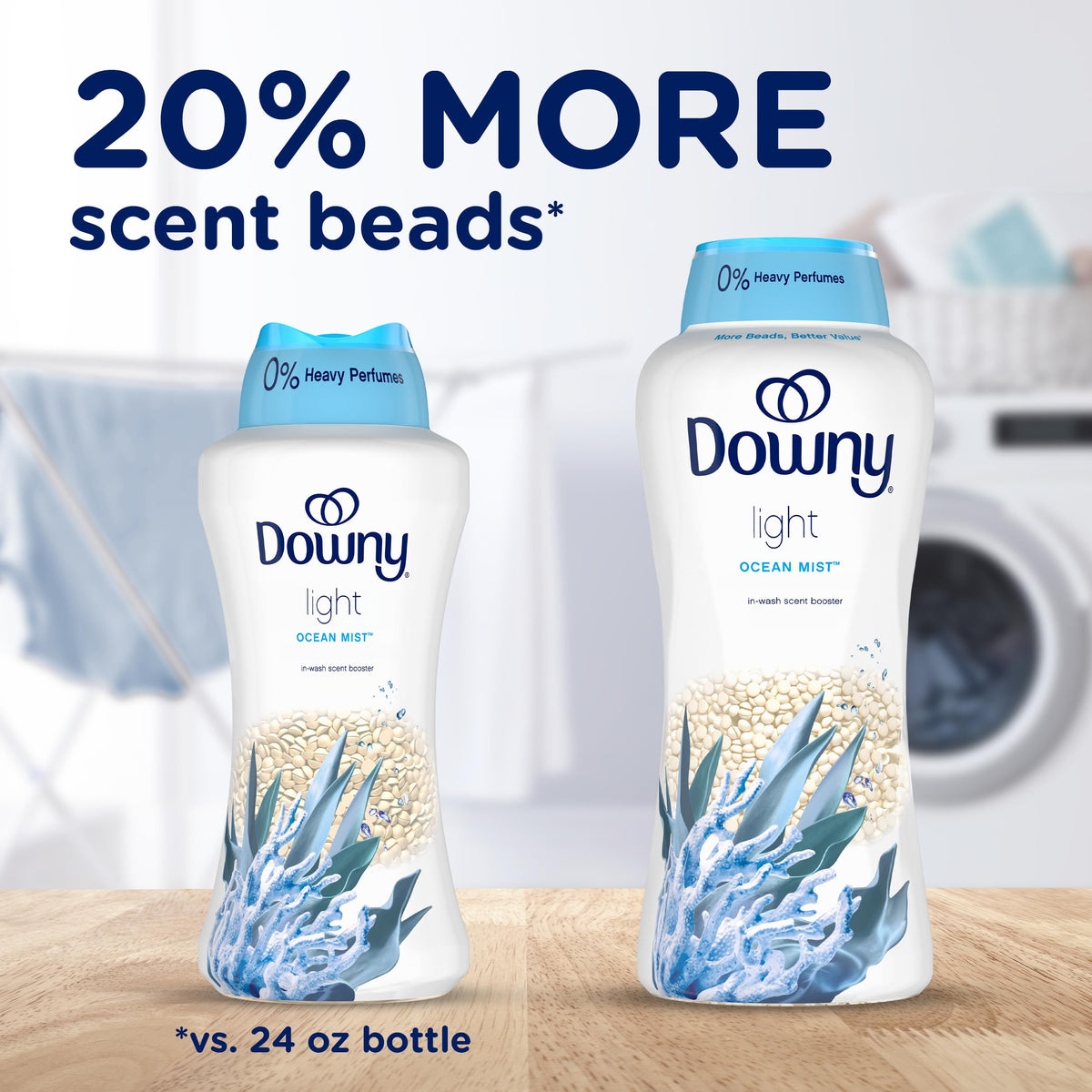 Light Laundry Scent Booster Beads (30.1 Ounce)