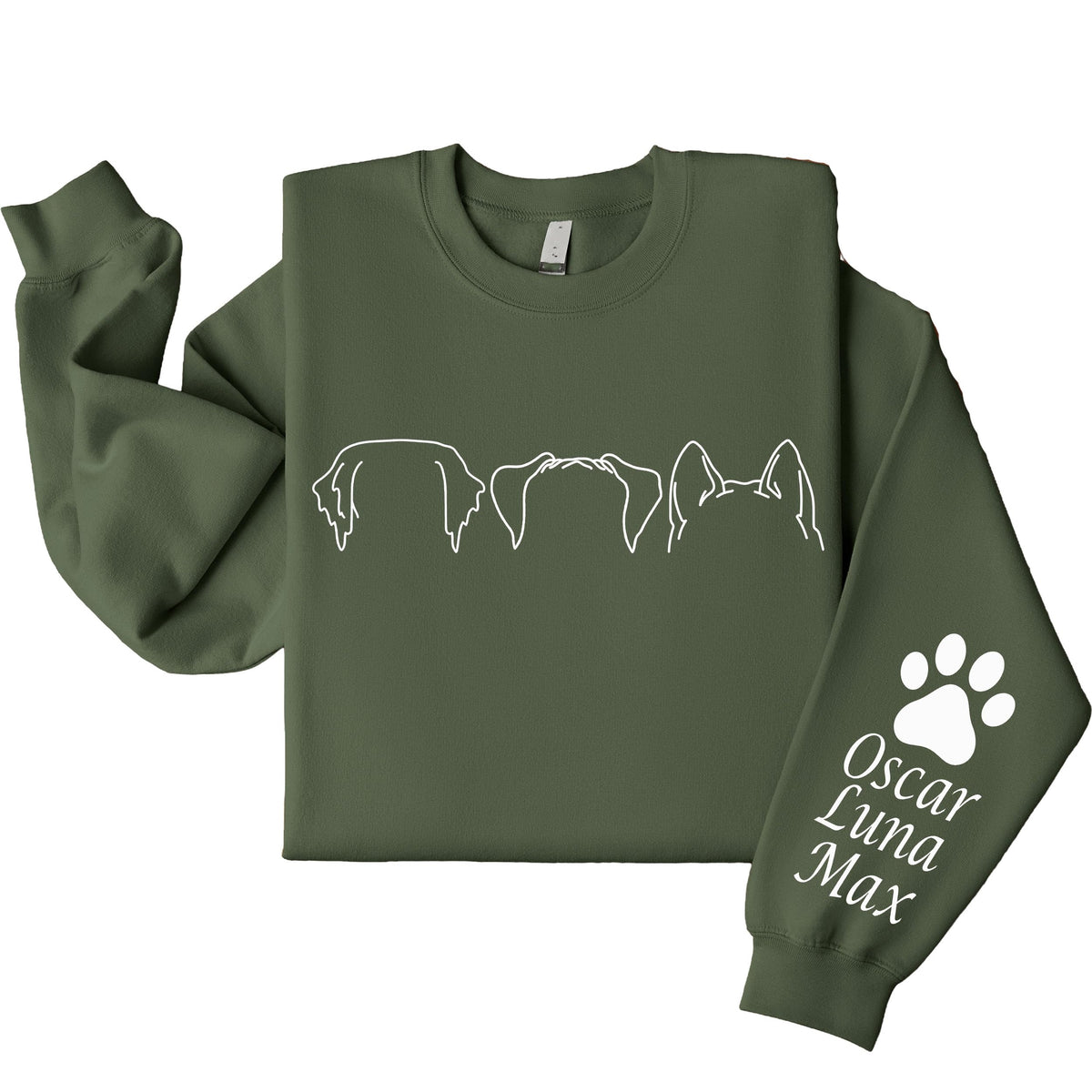 Custom Unique Personalized Schnauzer Dog Ears Shirt with Name