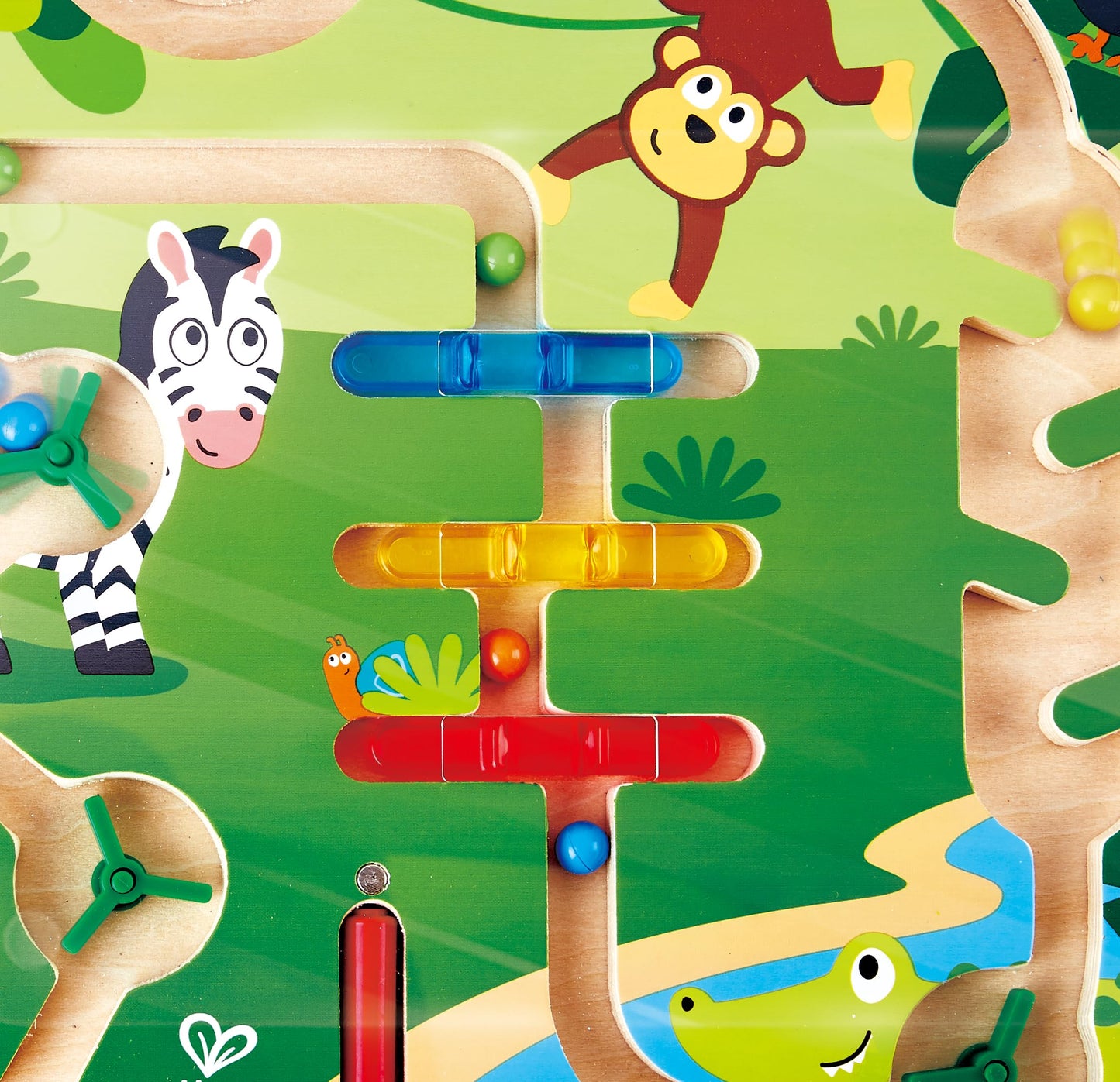 Hape Wooden Jungle Magnetic Maze
