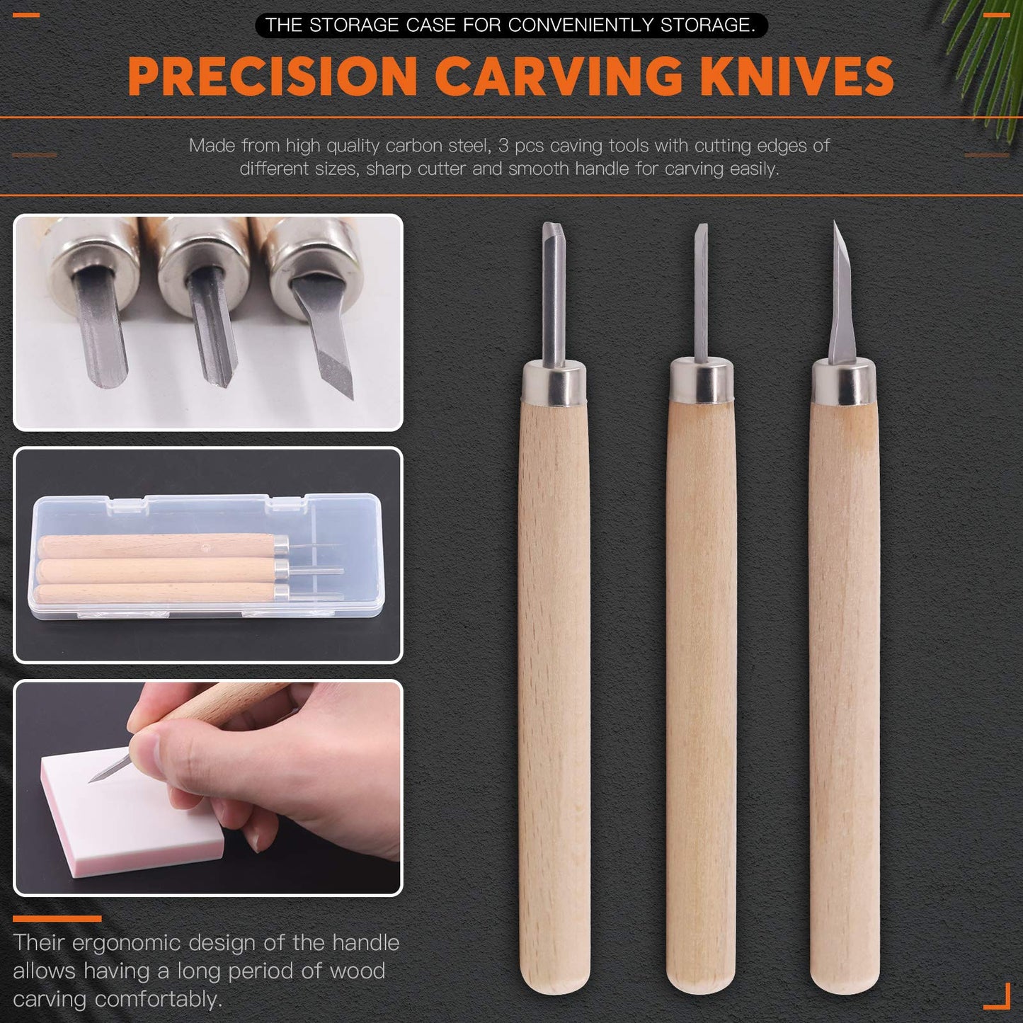 Rustark 22 Pcs Mixed Rubber Stamp Carving Blocks Set with Carving Knives and Whetstone, Carve Block Printing Carving Block Kit for Printmaking, Scrapbooking, Sculpting, Stamping