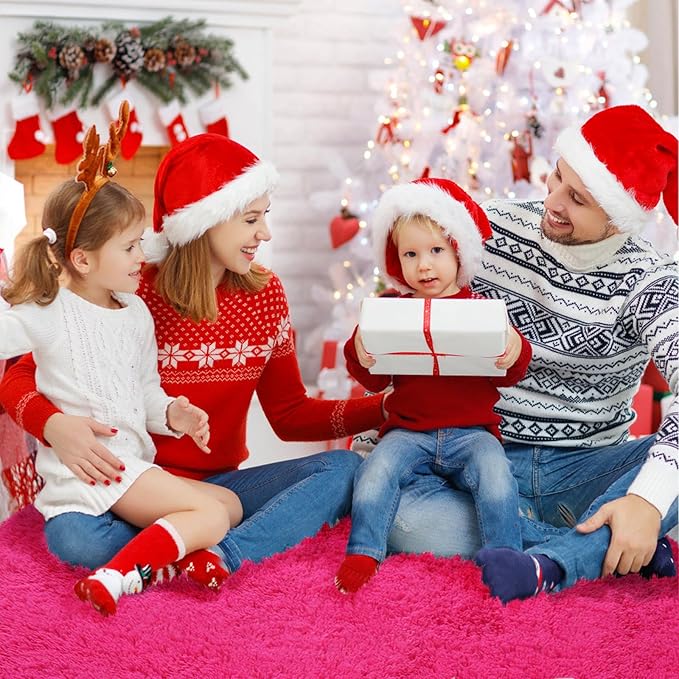 yulidayang Fluffy Round Area Rugs for Living Room,Hot Pink 6'X6'Shag Circle Area Rugs for Bedroom,Non Slip Fuzzy Plush Rug for Kids Room Boys Girls Room and Dorm